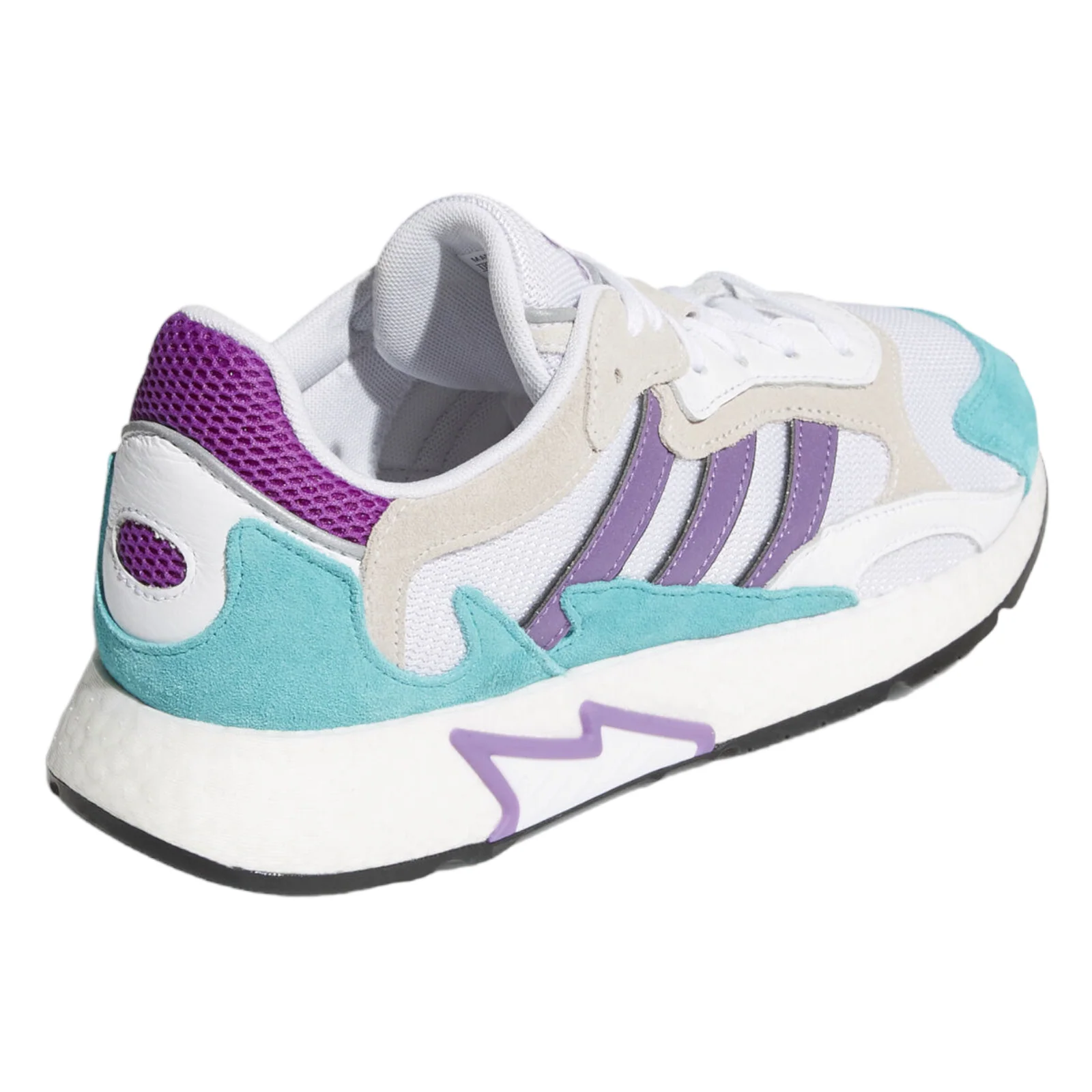 adidas Originals 90s Tresc Run Trainers - White / Purple Aqua - Image 3