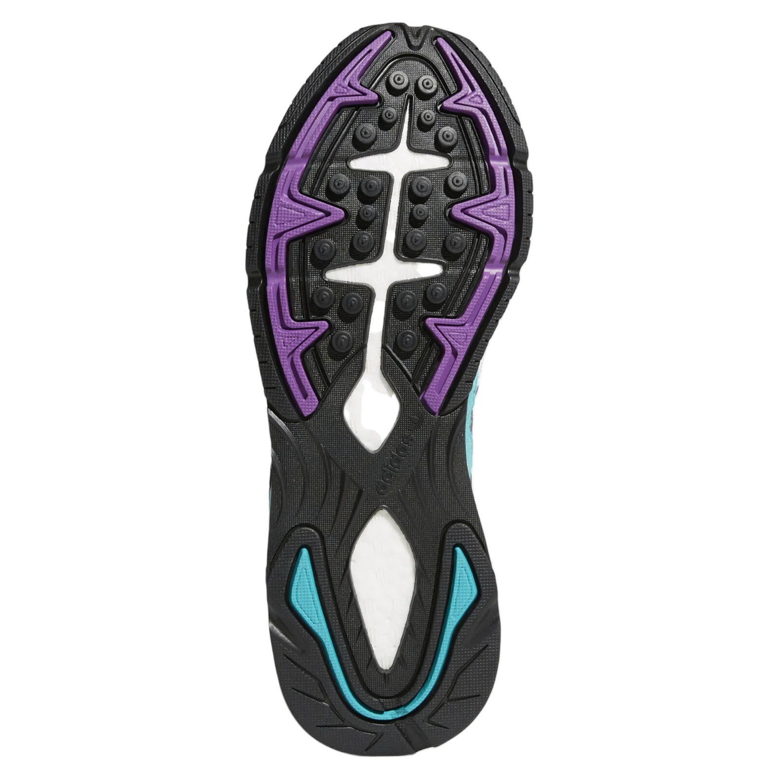 adidas Originals 90s Tresc Run Trainers - White / Purple Aqua - Image 5
