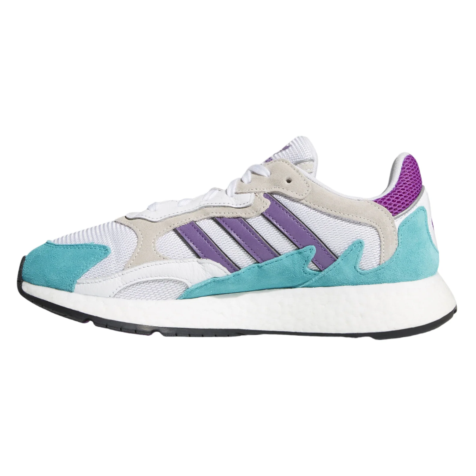 adidas Originals 90s Tresc Run Trainers - White / Purple Aqua - Image 6