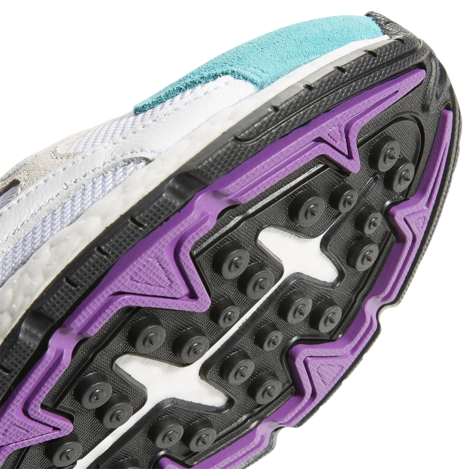 adidas Originals 90s Tresc Run Trainers - White / Purple Aqua - Image 9