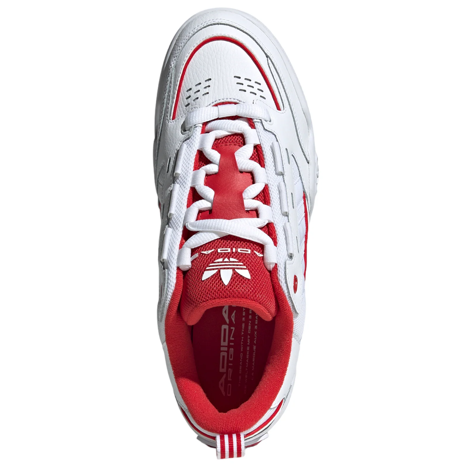 adidas Originals ADI2000 Trainers - Cloud White / Collegiate Red - Image 3