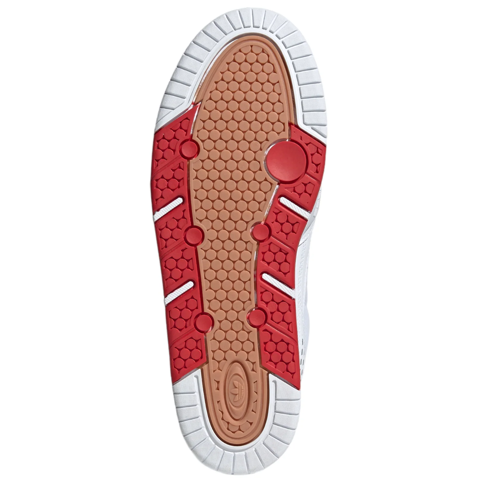 adidas Originals ADI2000 Trainers - Cloud White / Collegiate Red - Image 4