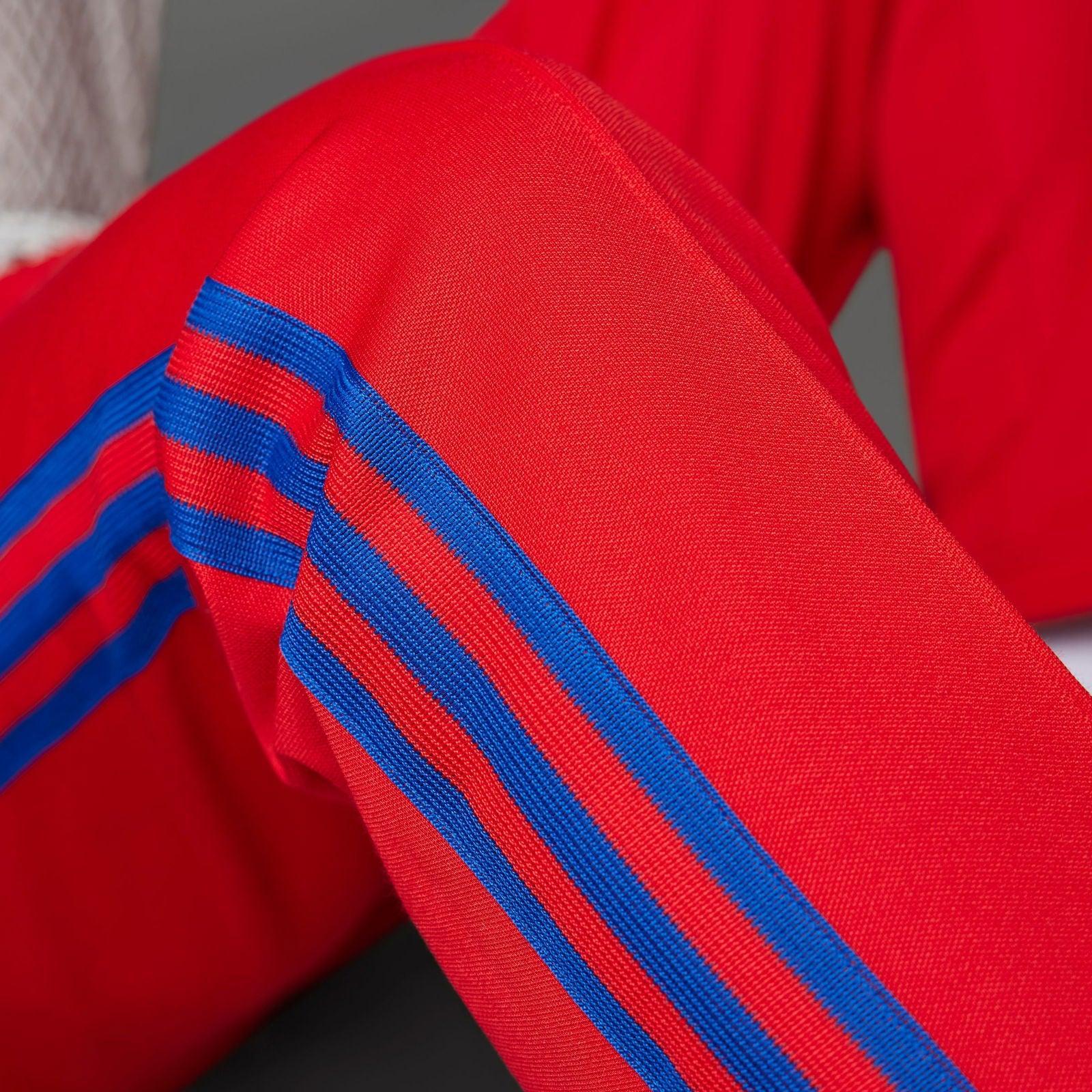 adidas Originals Adicolor 70s Striped Beckenbauer Pants - Scarlet - Image 6