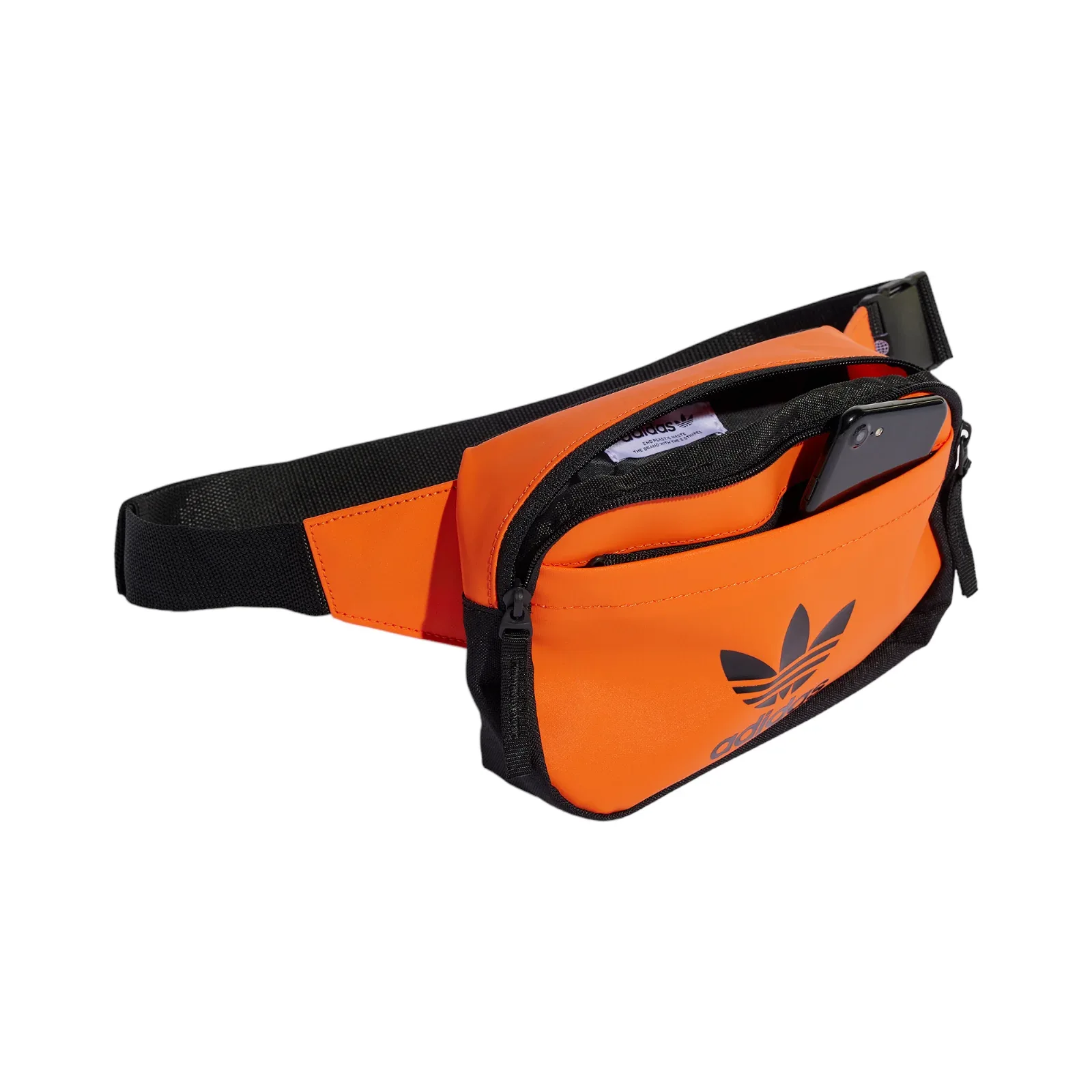 adidas Originals Adicolor Archive Waist Bag - Semi Impact Orange - Image 2