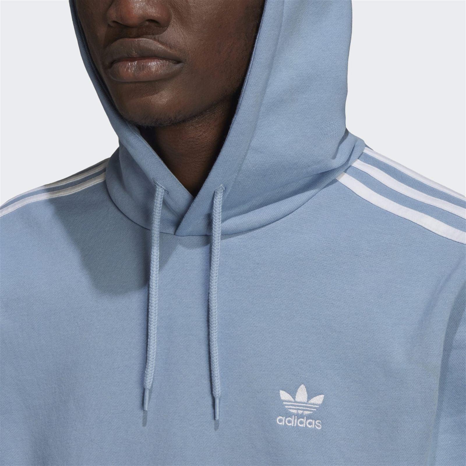 adidas Originals Adicolor Classics 3-Stripes Hoodie - Ambient Sky Blue - Image 4