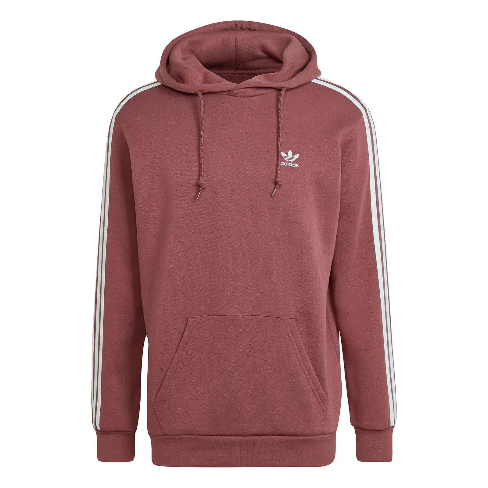 adidas Originals Adicolor Classics 3-Stripes Hoodie - Crimson