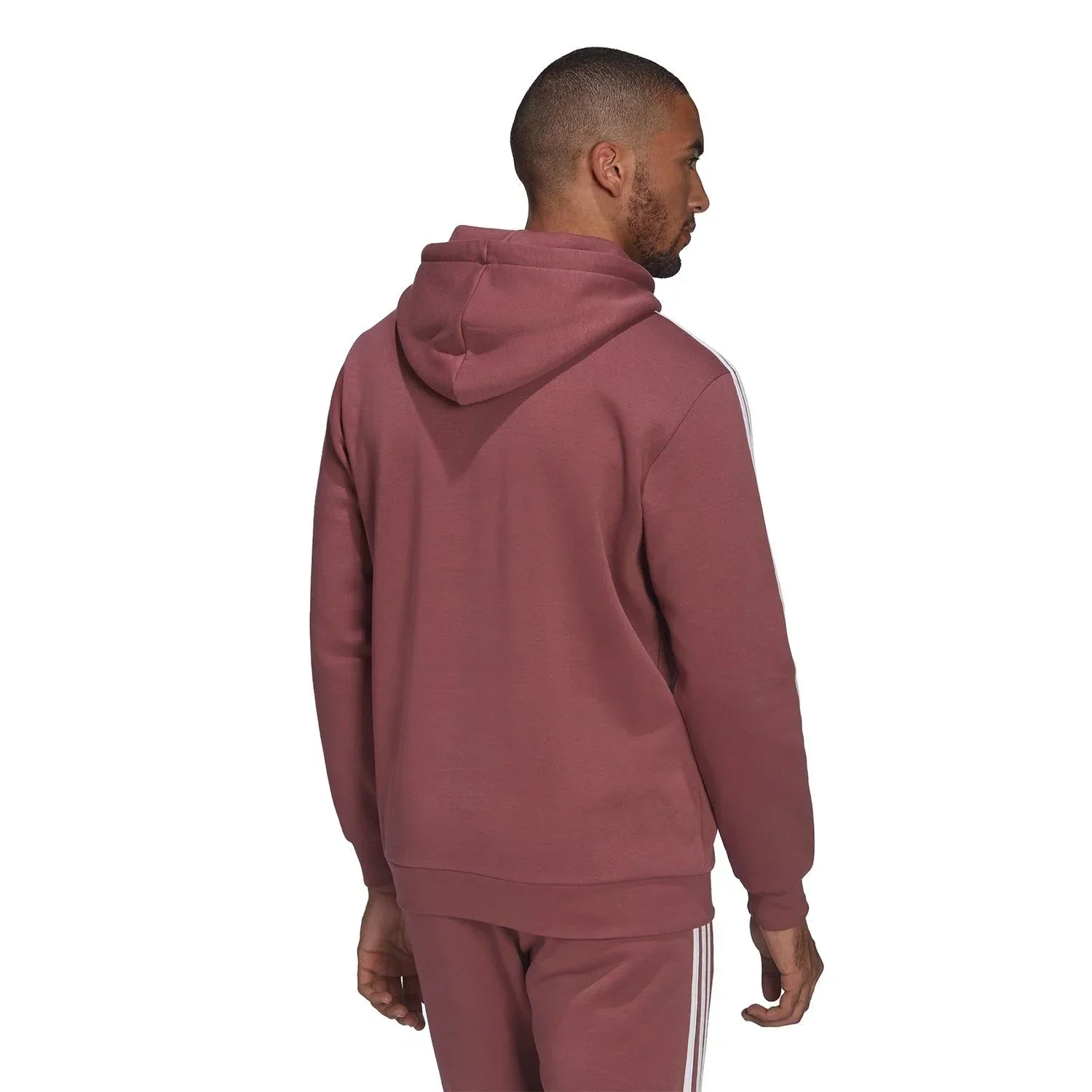 adidas Originals Adicolor Classics 3-Stripes Hoodie - Crimson - Image 3