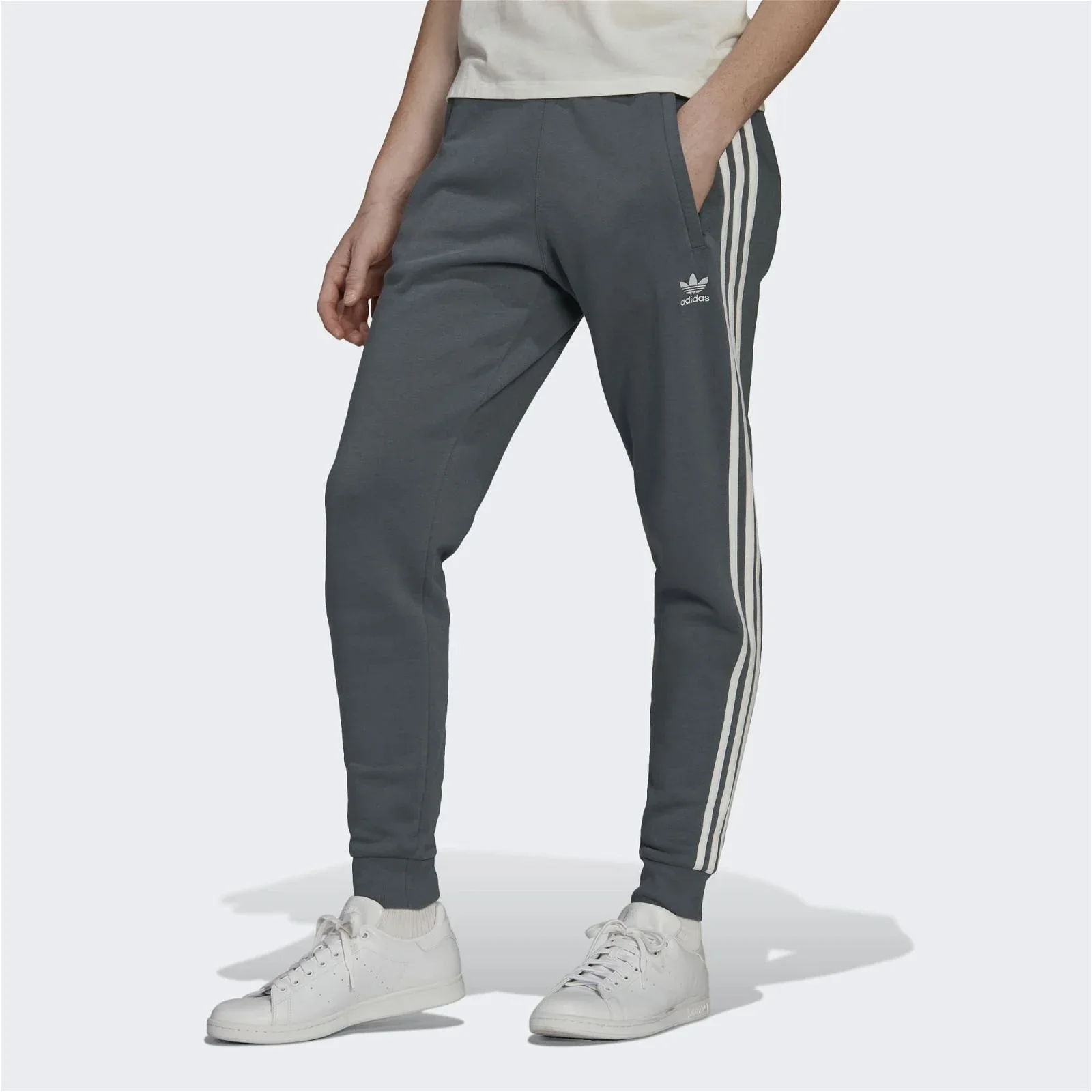 adidas Originals Adicolor Classics 3-Stripes Joggers - Blue Oxide - Image 2