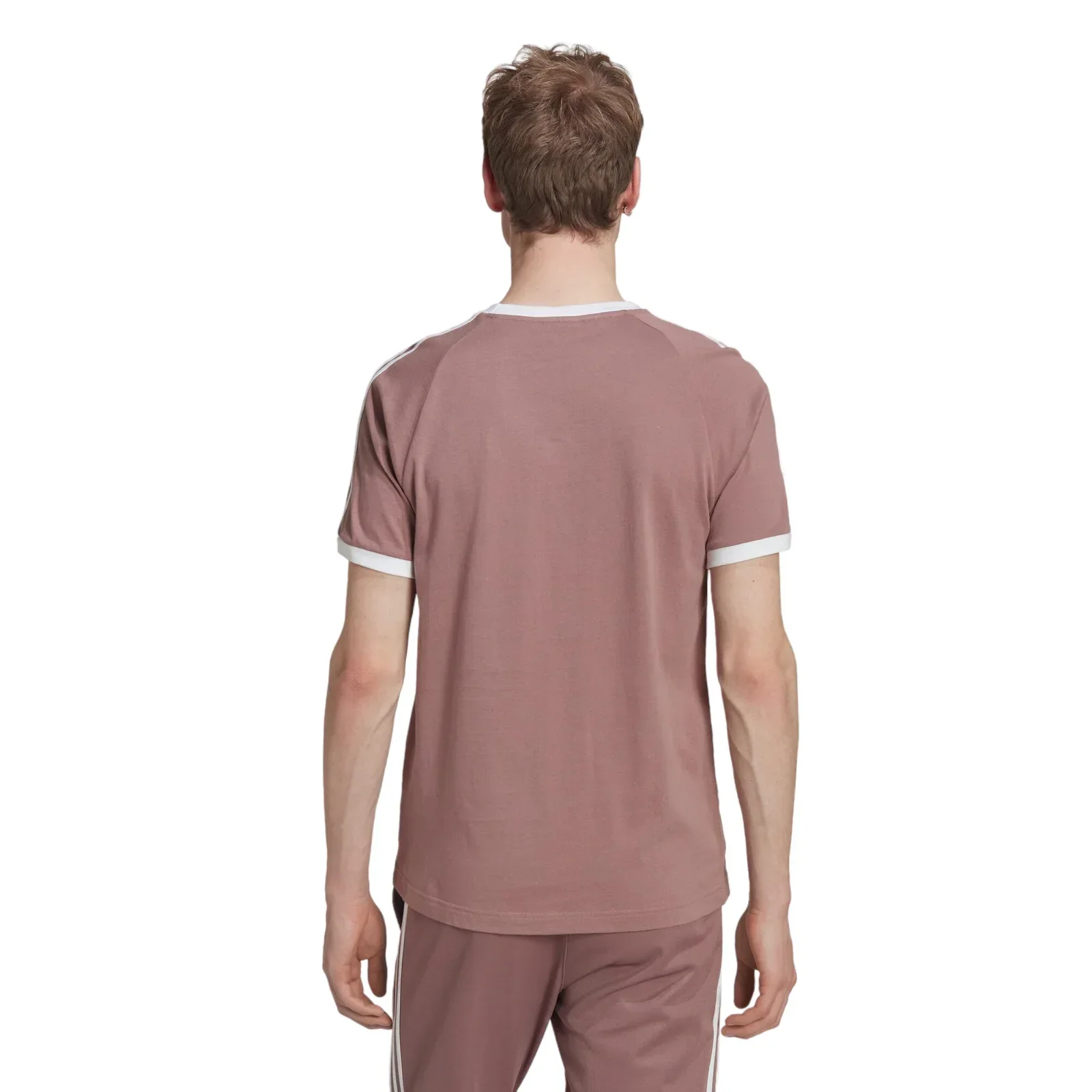 adidas Originals Adicolor Classics 3-Stripes T-Shirt - Purple - Image 3