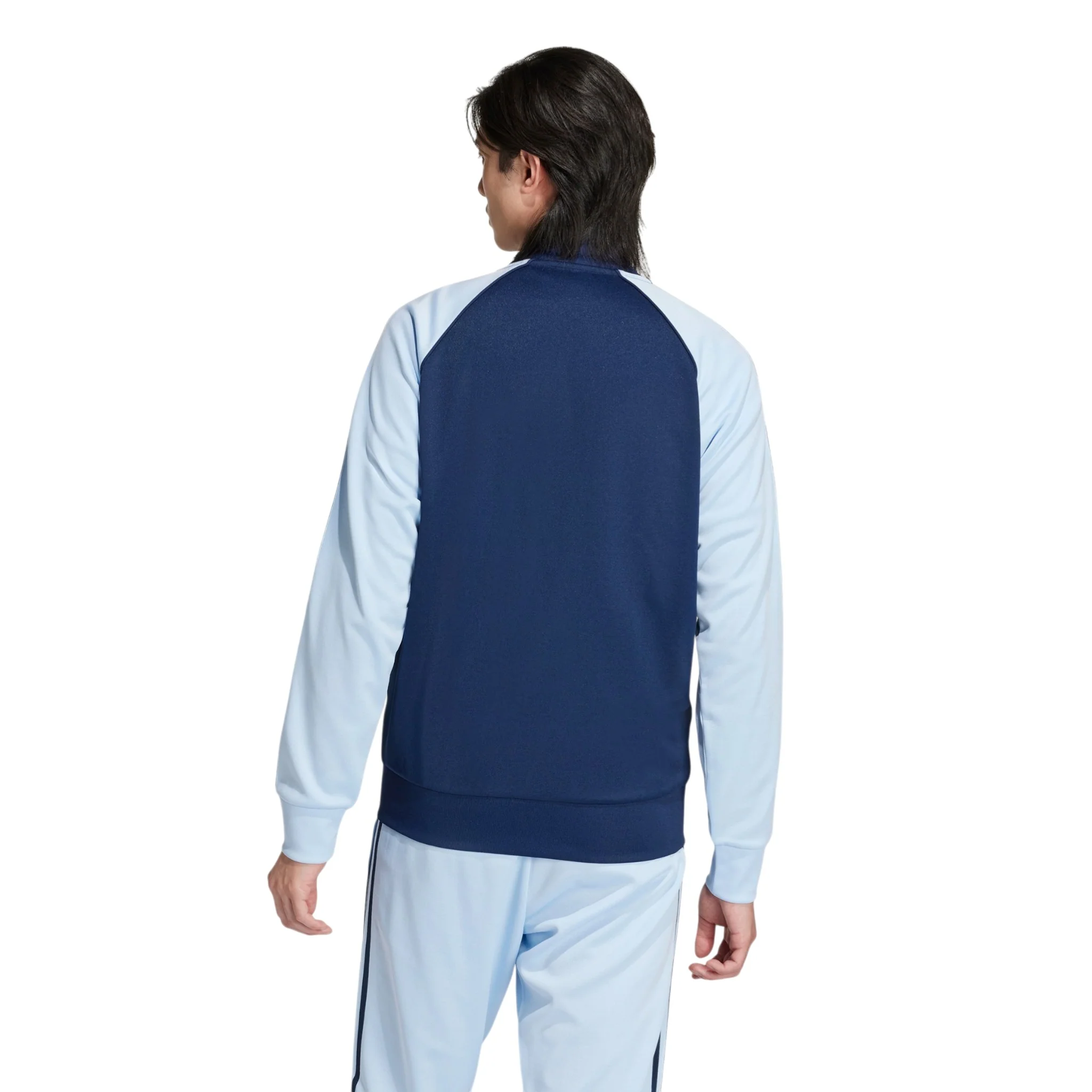 adidas Originals Adicolor Classics SST Superstar Track Jacket - Clear Sky / Night Indigo - Image 3