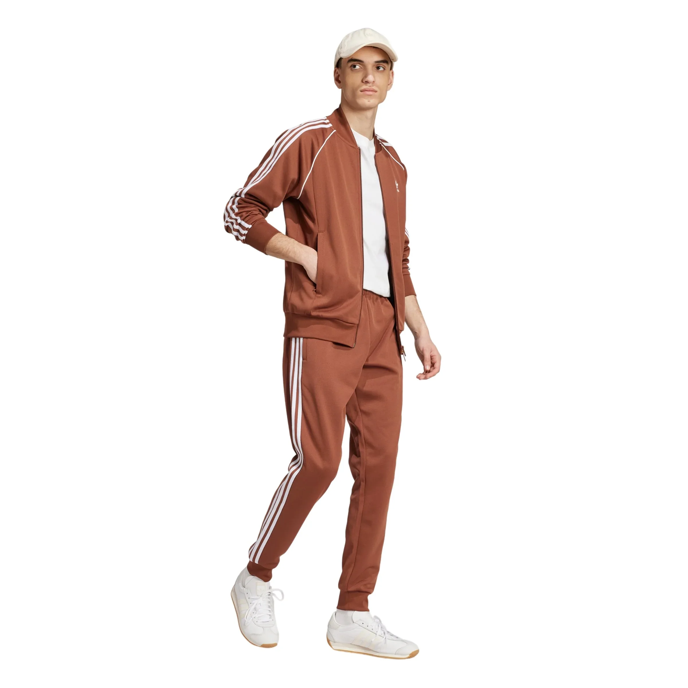 adidas Originals Adicolor Classics SST Superstar Track Jacket - Preloved Brown - Image 4
