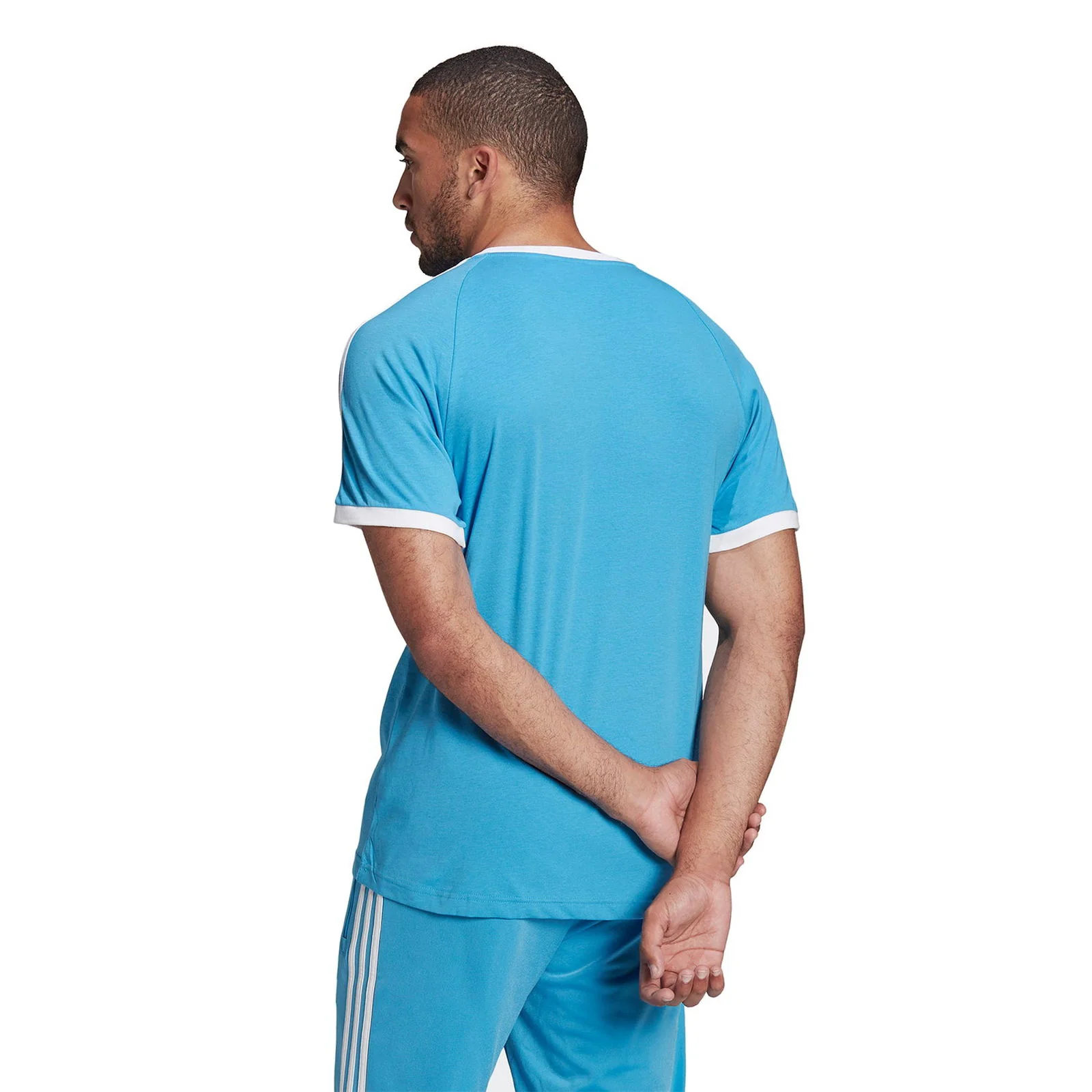 adidas Originals Adicolor Classics Trace Tee - App Sky Rush Blue - Image 4