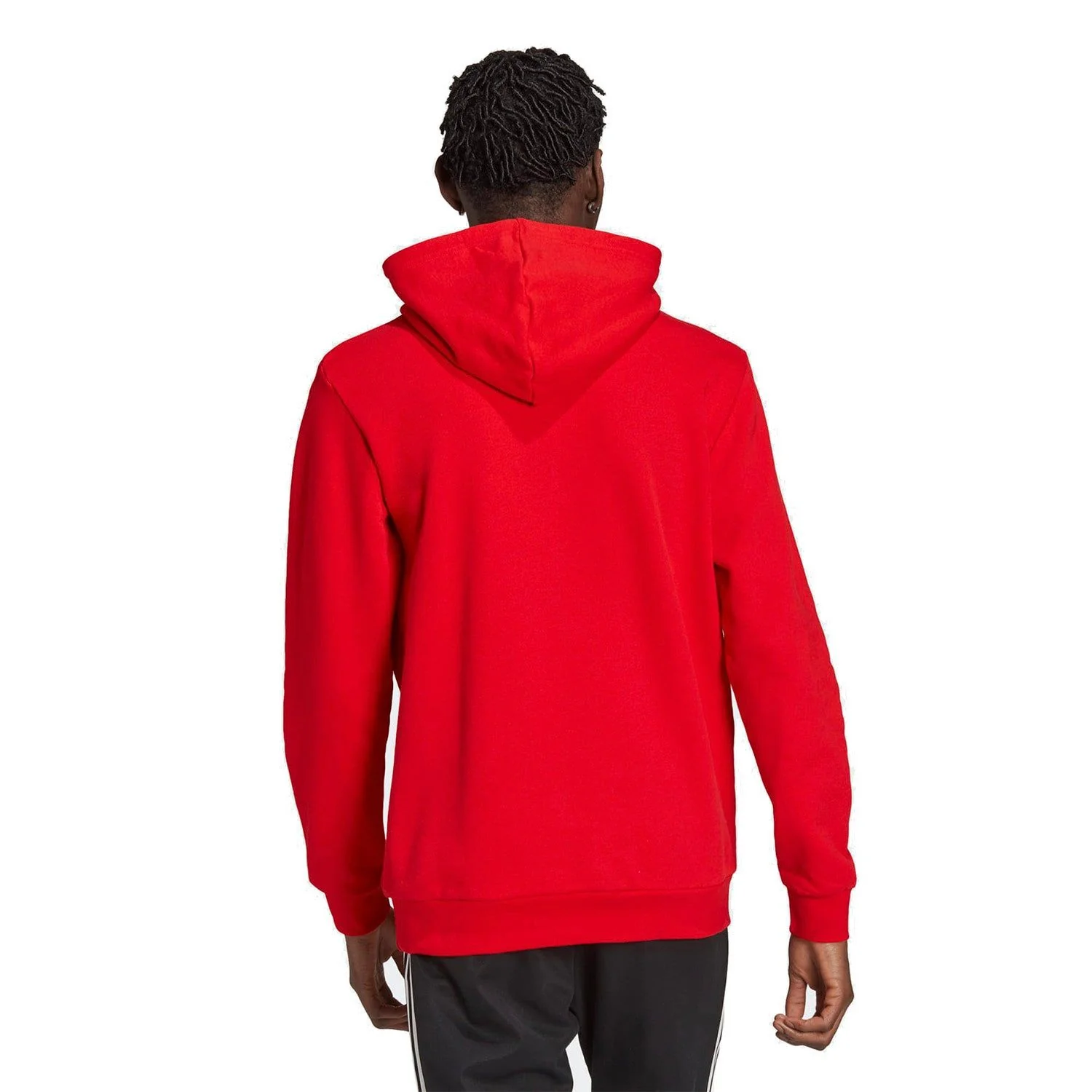 adidas Originals Adicolor Classics Trefoil Hoodie - Red - Image 3