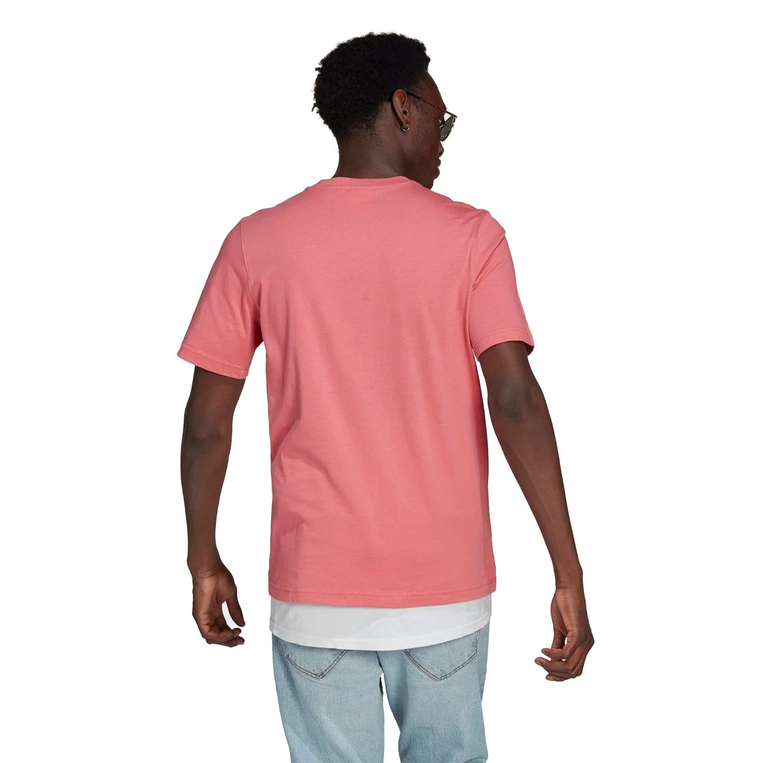 adidas Originals Adicolor Classics Trefoil T-Shirt - Pink - Image 3