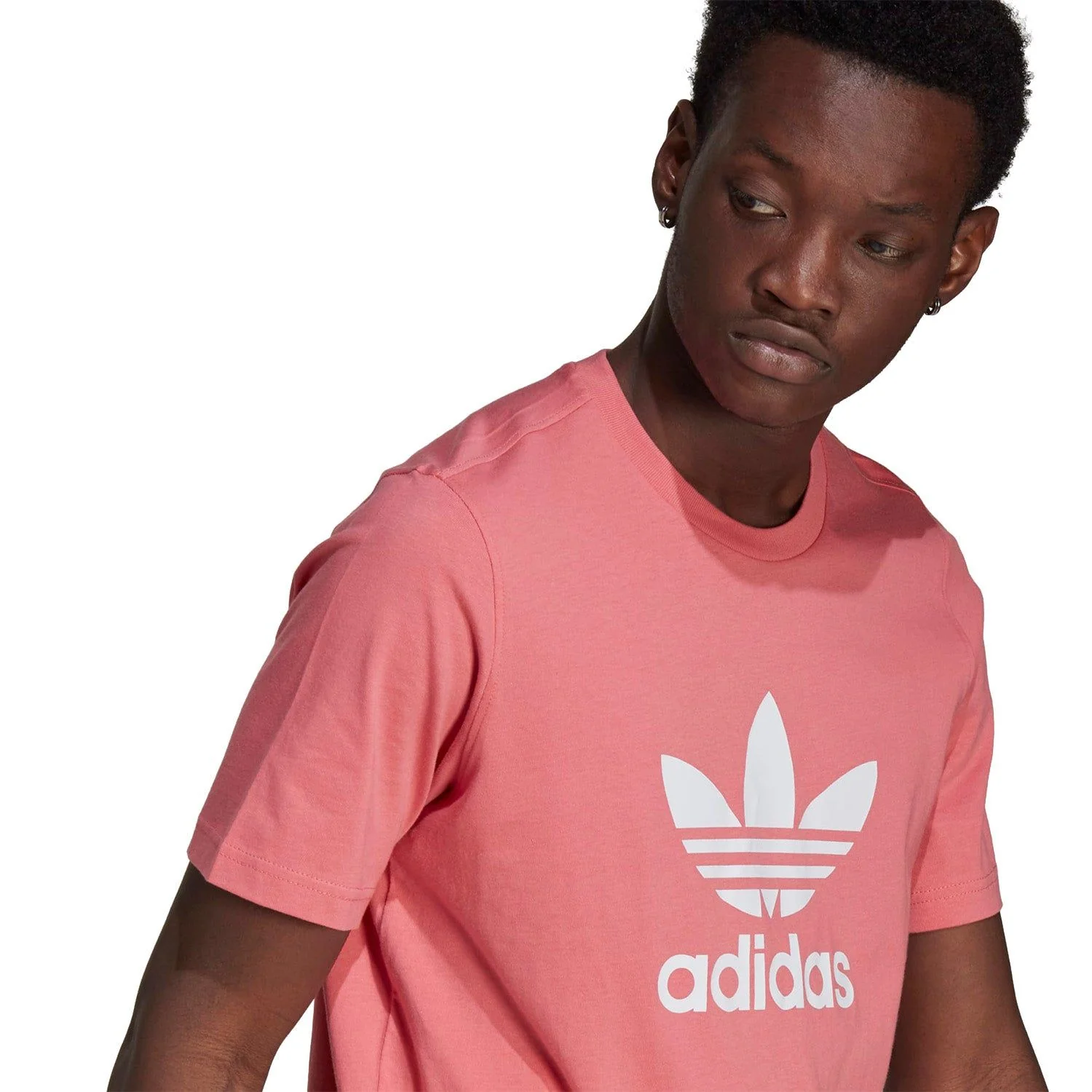 adidas Originals Adicolor Classics Trefoil T-Shirt - Pink - Image 4
