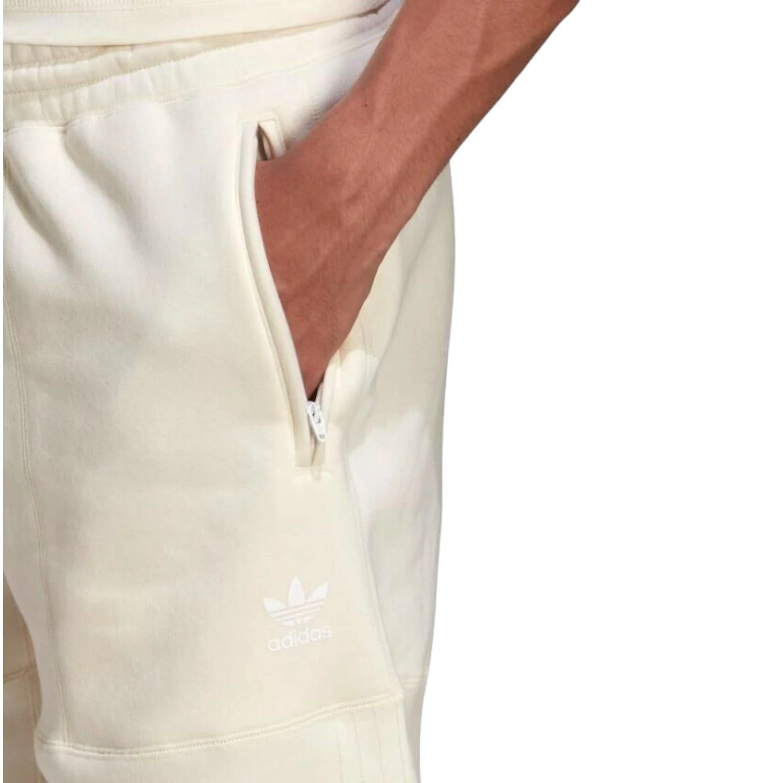 adidas Originals Adicolor Clean Classics 3-Stripes Shorts - Non Dyed - Image 2