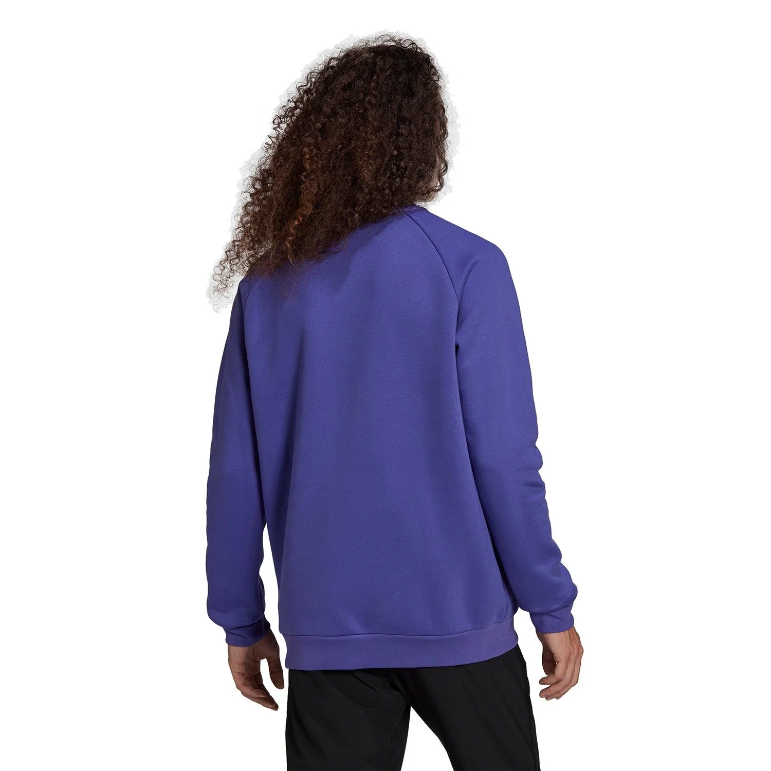 adidas Originals Adicolor Essentials Trefoil Crewneck Sweat - Purple - Image 3