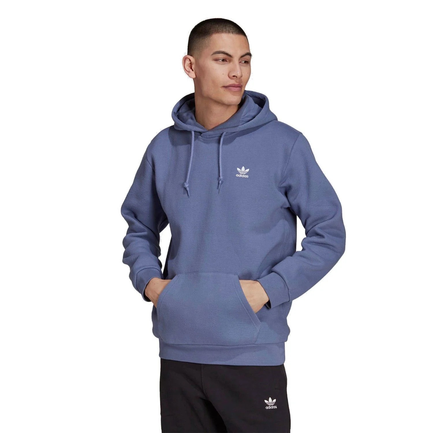 adidas Originals Adicolor Essentials Trefoil Hoodie - Orbit Violet