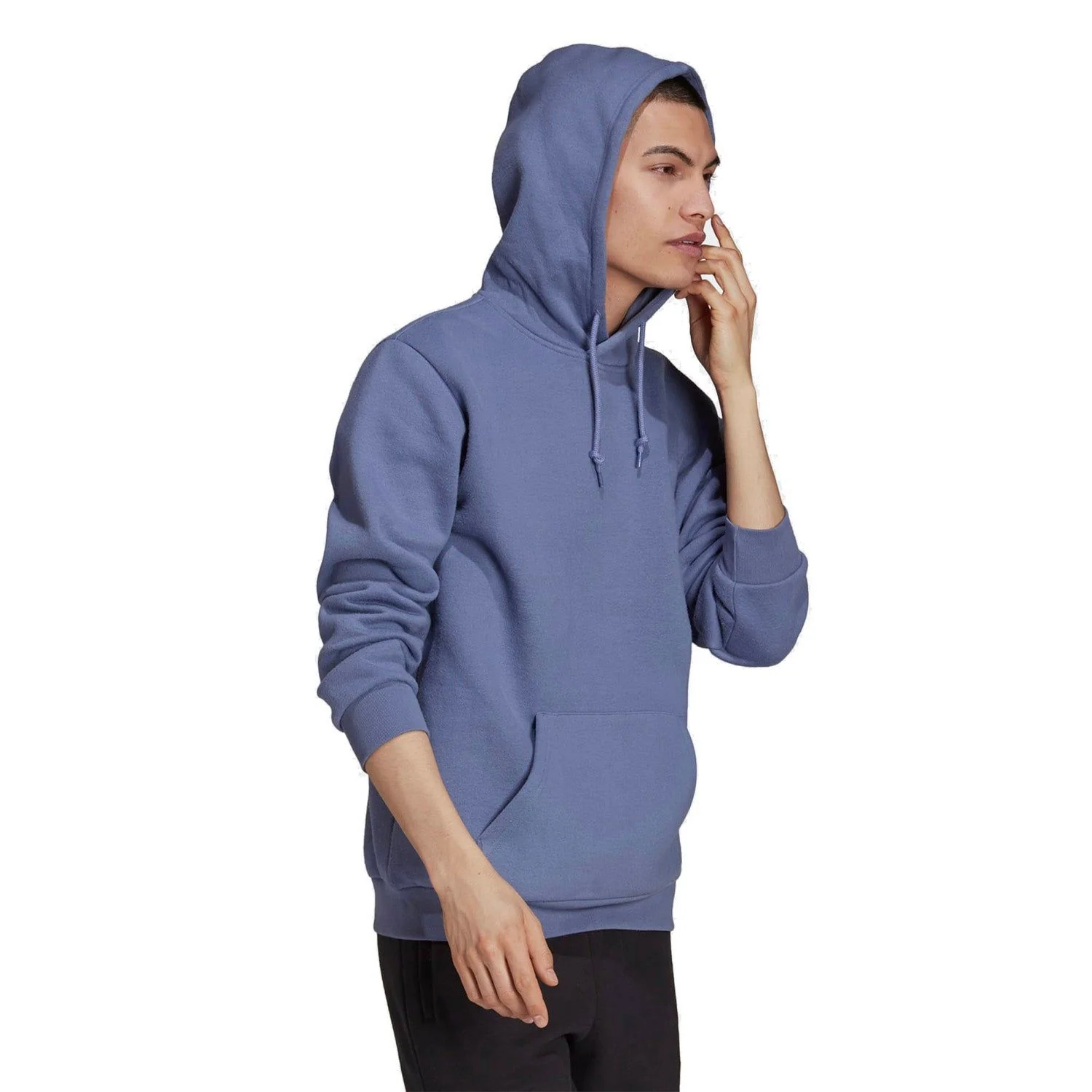 adidas Originals Adicolor Essentials Trefoil Hoodie - Orbit Violet - Image 3