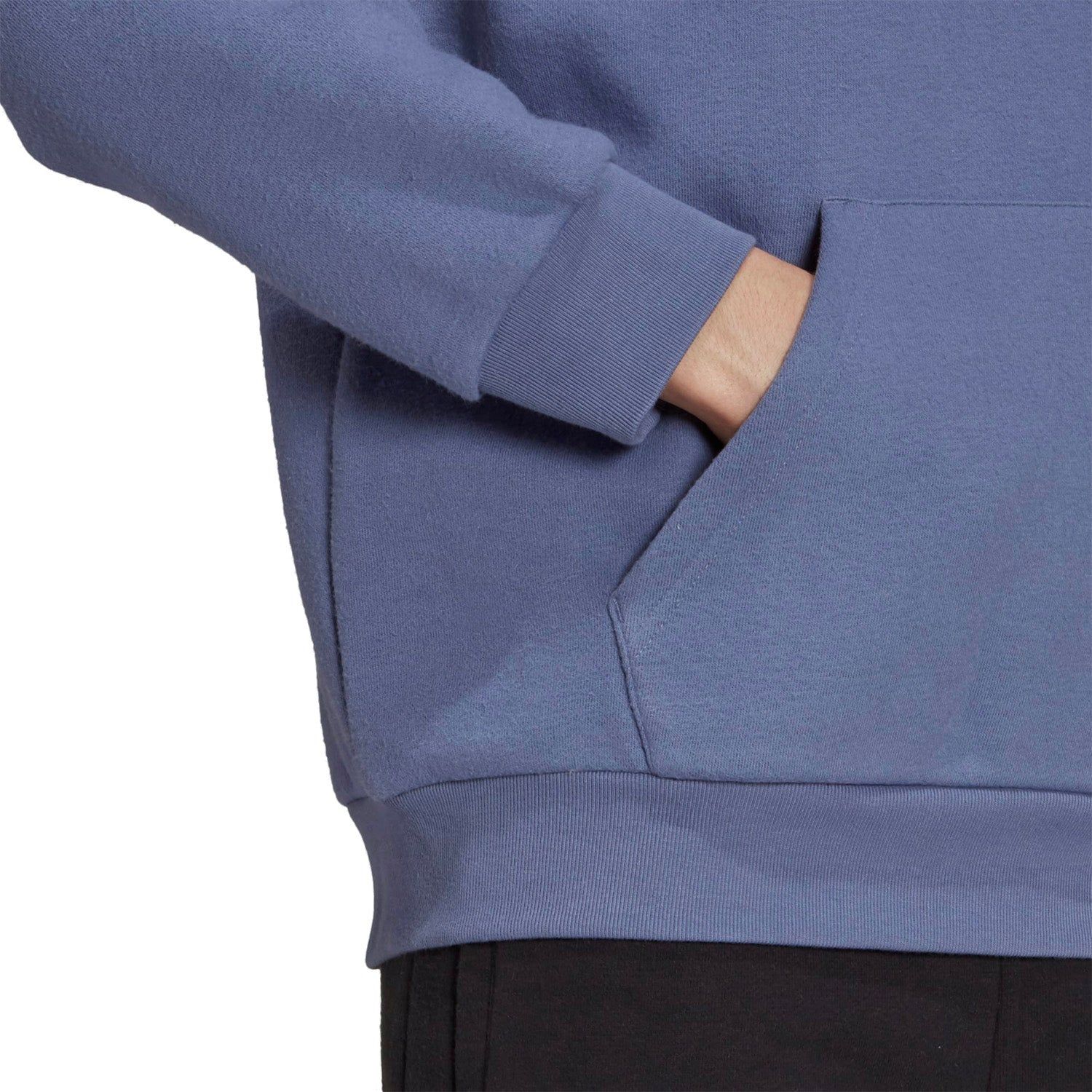 adidas Originals Adicolor Essentials Trefoil Hoodie - Orbit Violet - Image 4