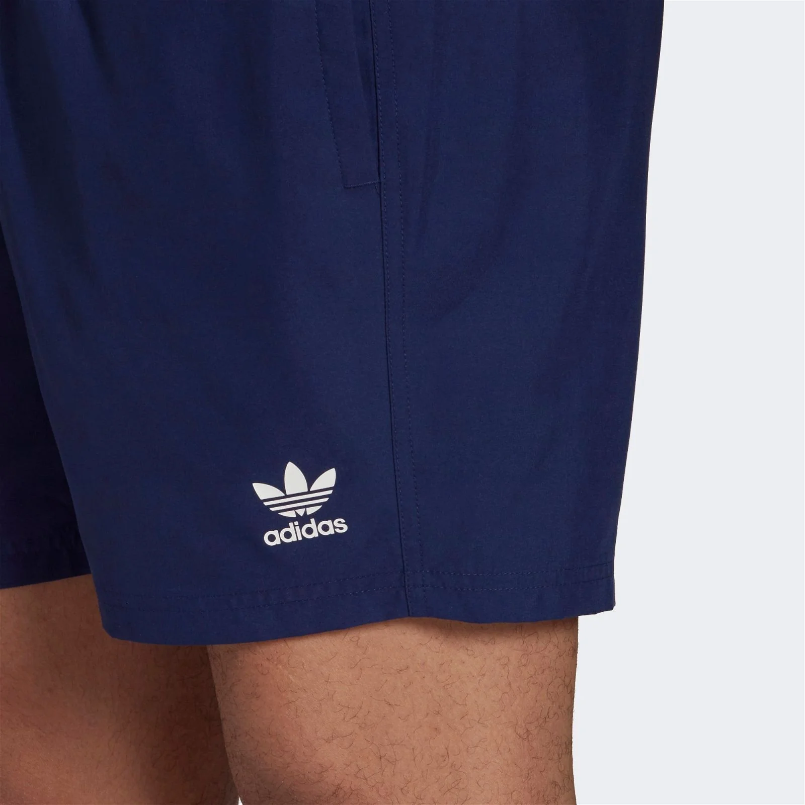 adidas Originals Adicolor Essentials Trefoil Swim Shorts - Night Sky Navy - Image 4