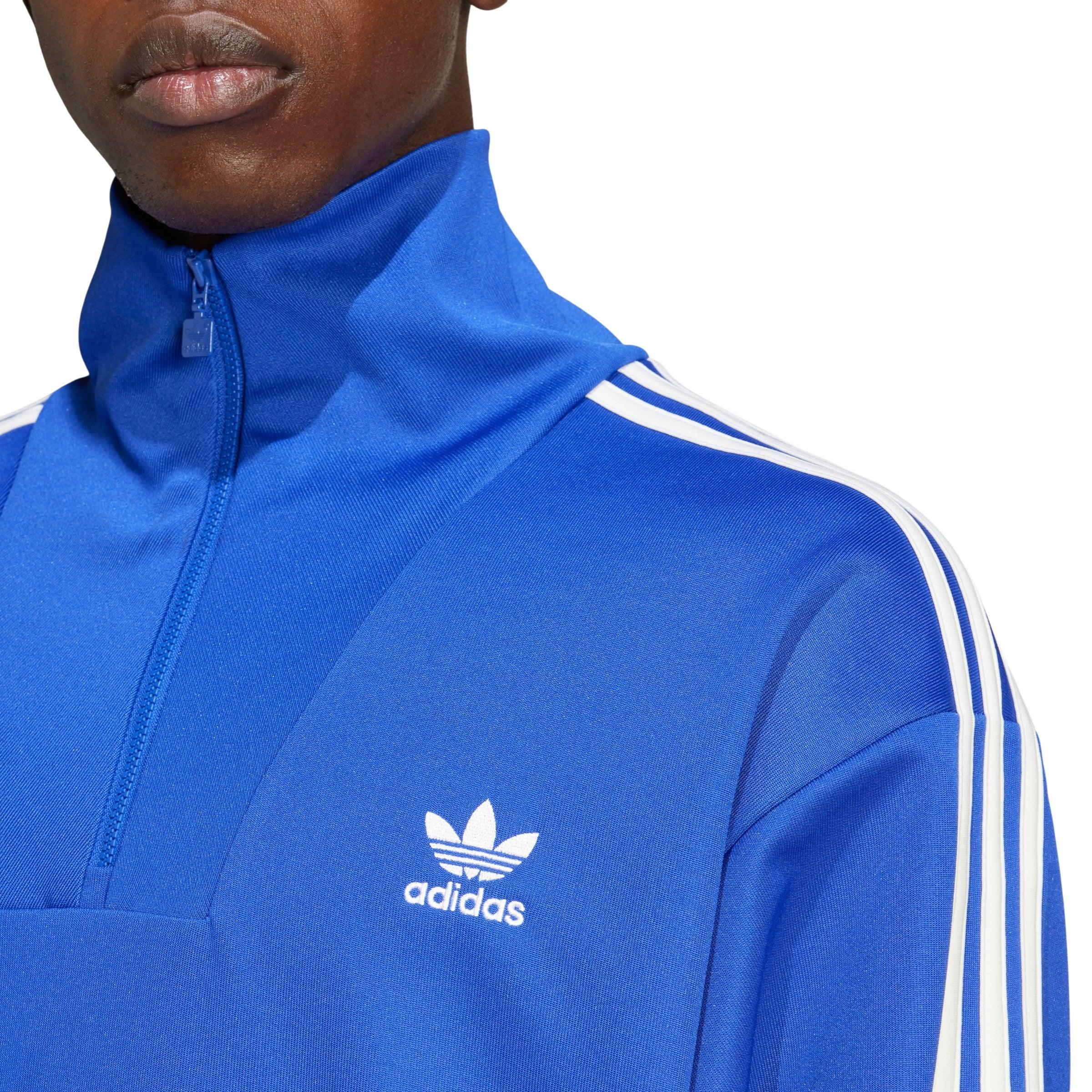 adidas Originals Adicolor Funnel Neck Track Top - Semi Lucid Blue - Image 6