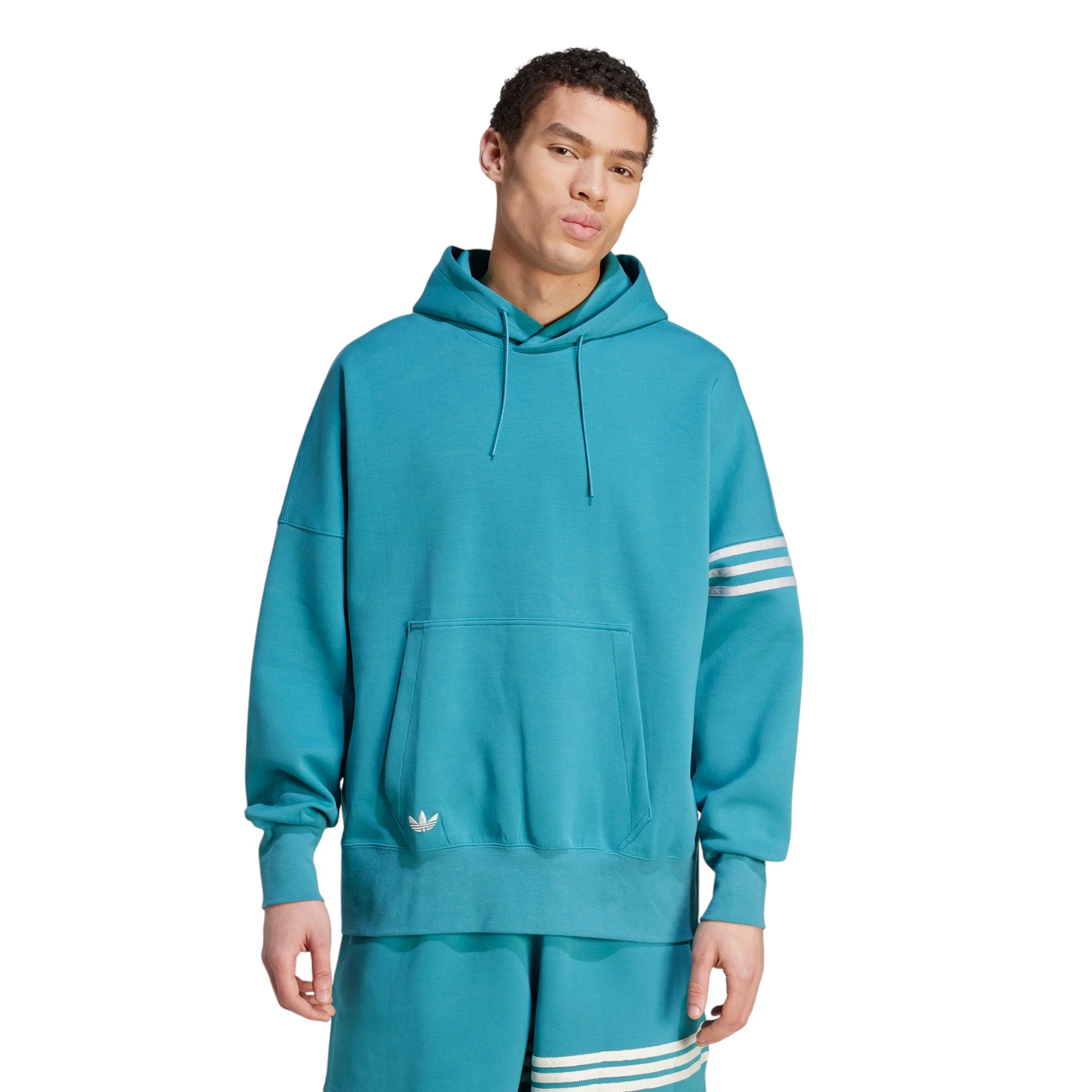 adidas Originals Adicolor Neuclassics Hoodie - Blue - Image 2