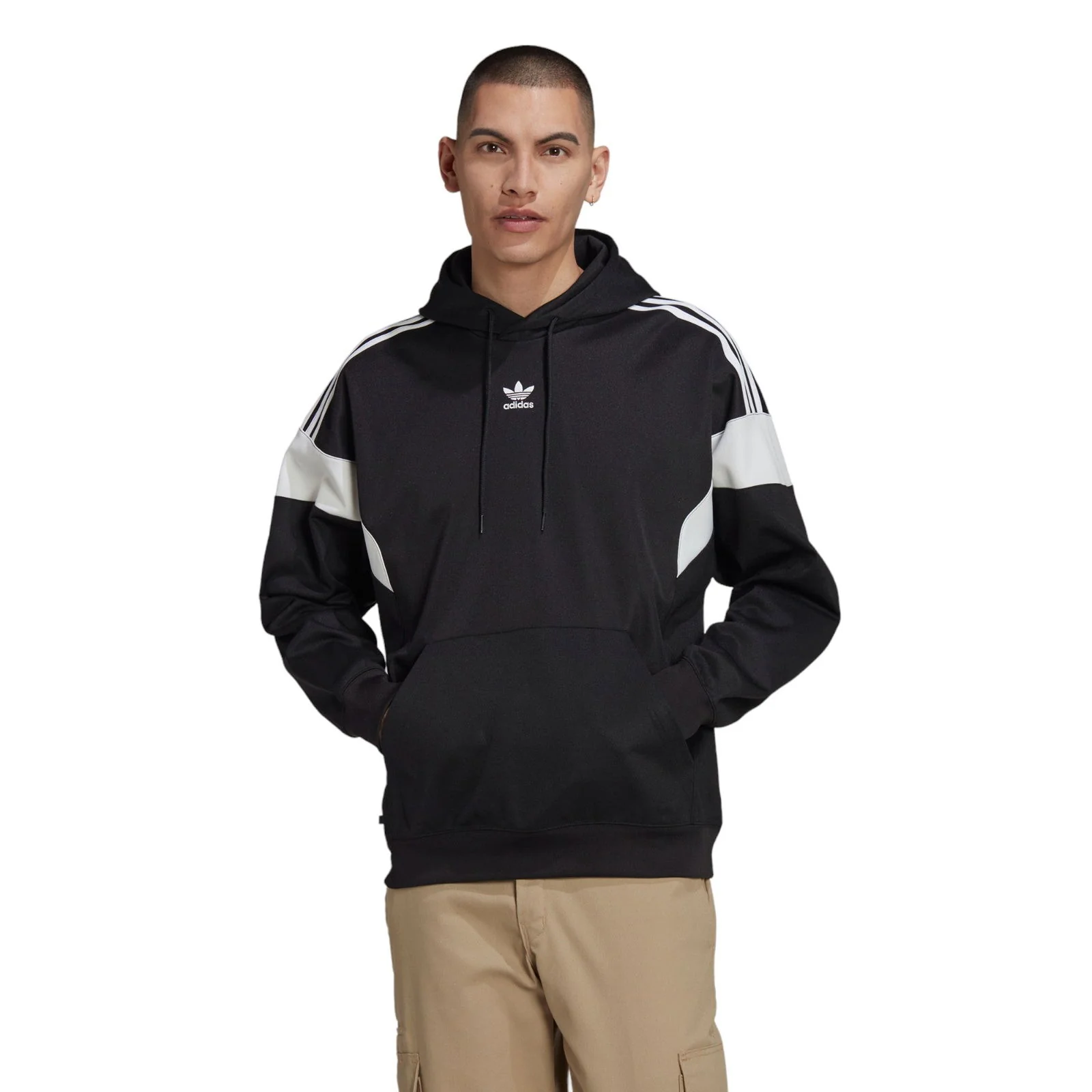 adidas Originals Adicolor Originals Challenger Hoodie - Black - Image 2