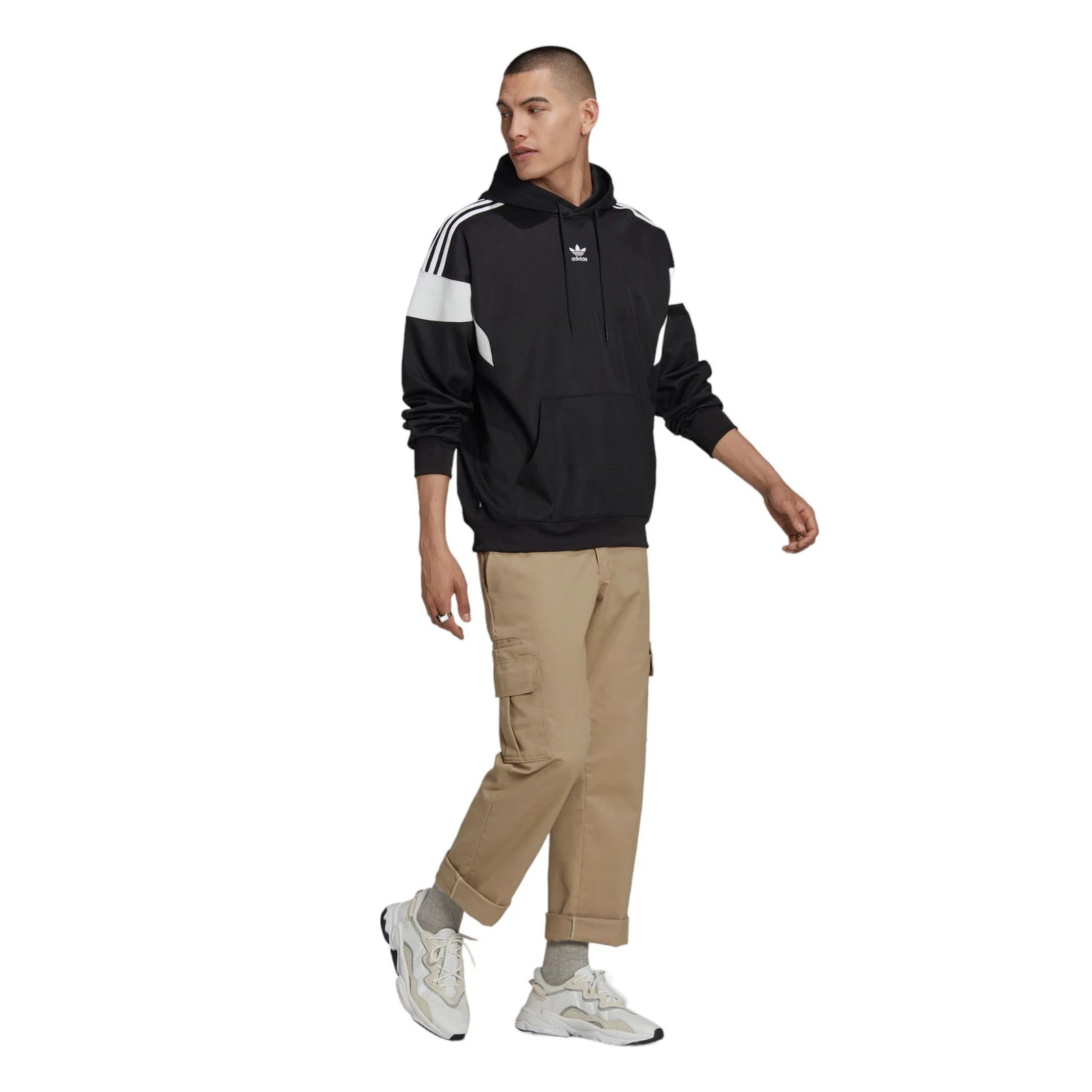 adidas Originals Adicolor Originals Challenger Hoodie - Black - Image 4