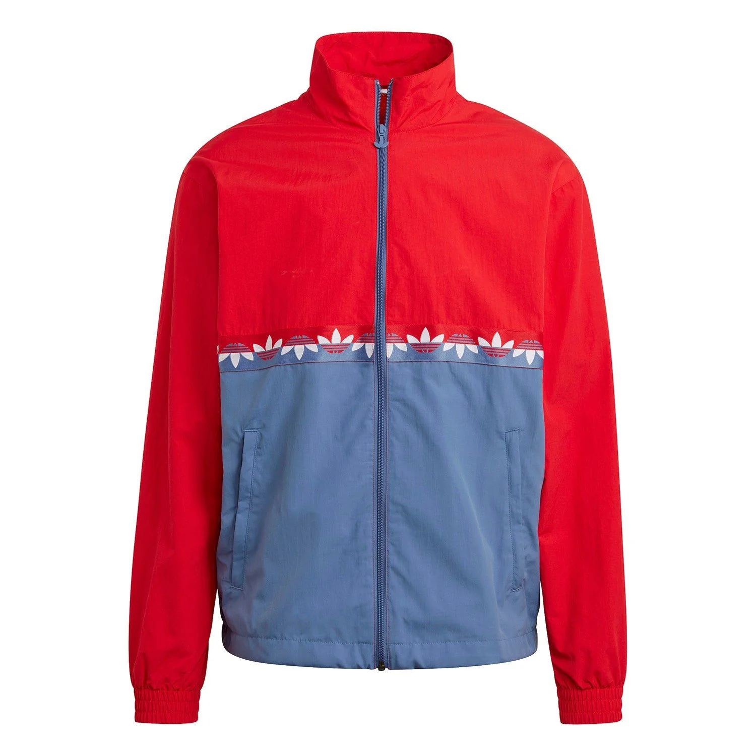 adidas Originals Adicolor Sliced Trefoil Track Top - Blue