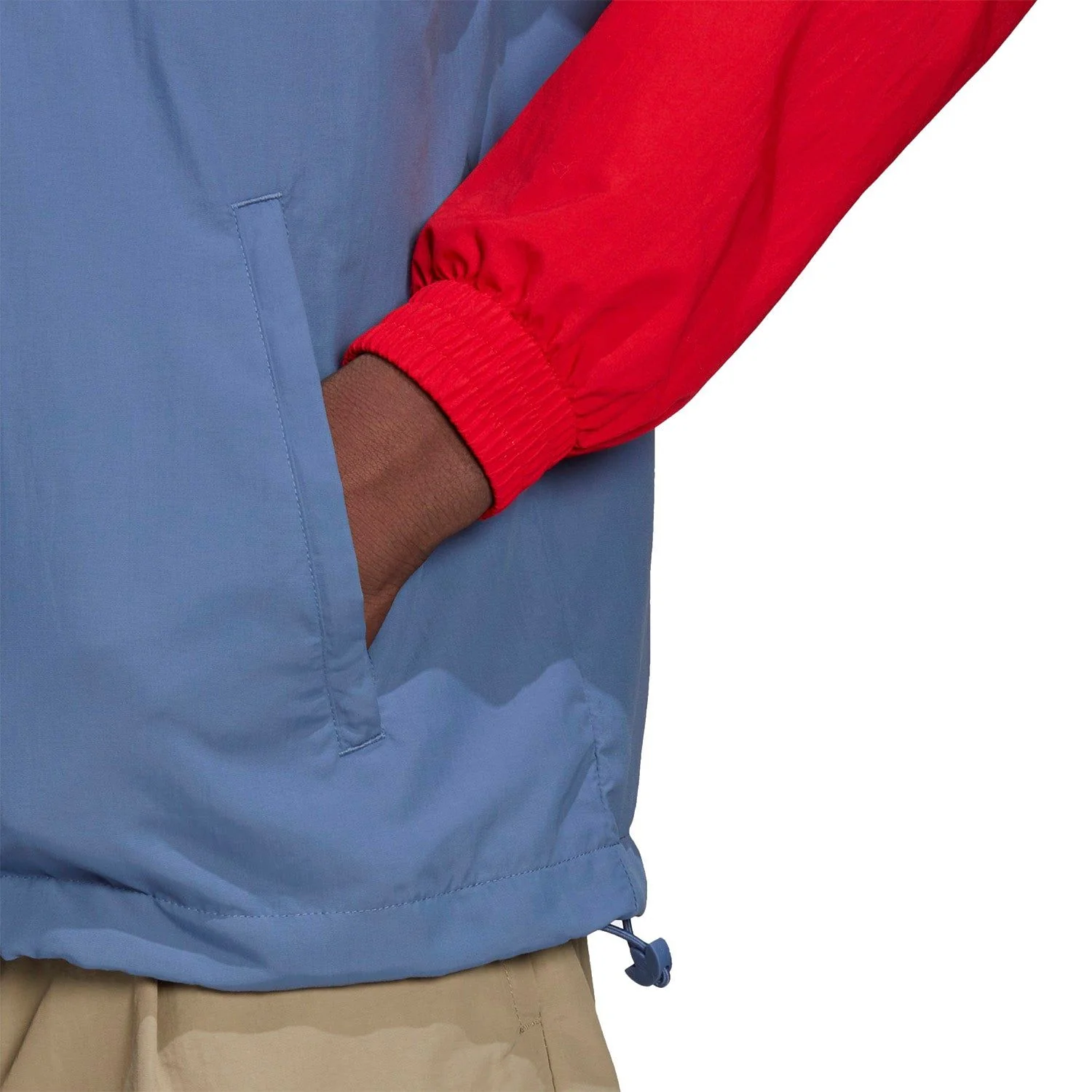 adidas Originals Adicolor Sliced Trefoil Track Top - Blue - Image 5