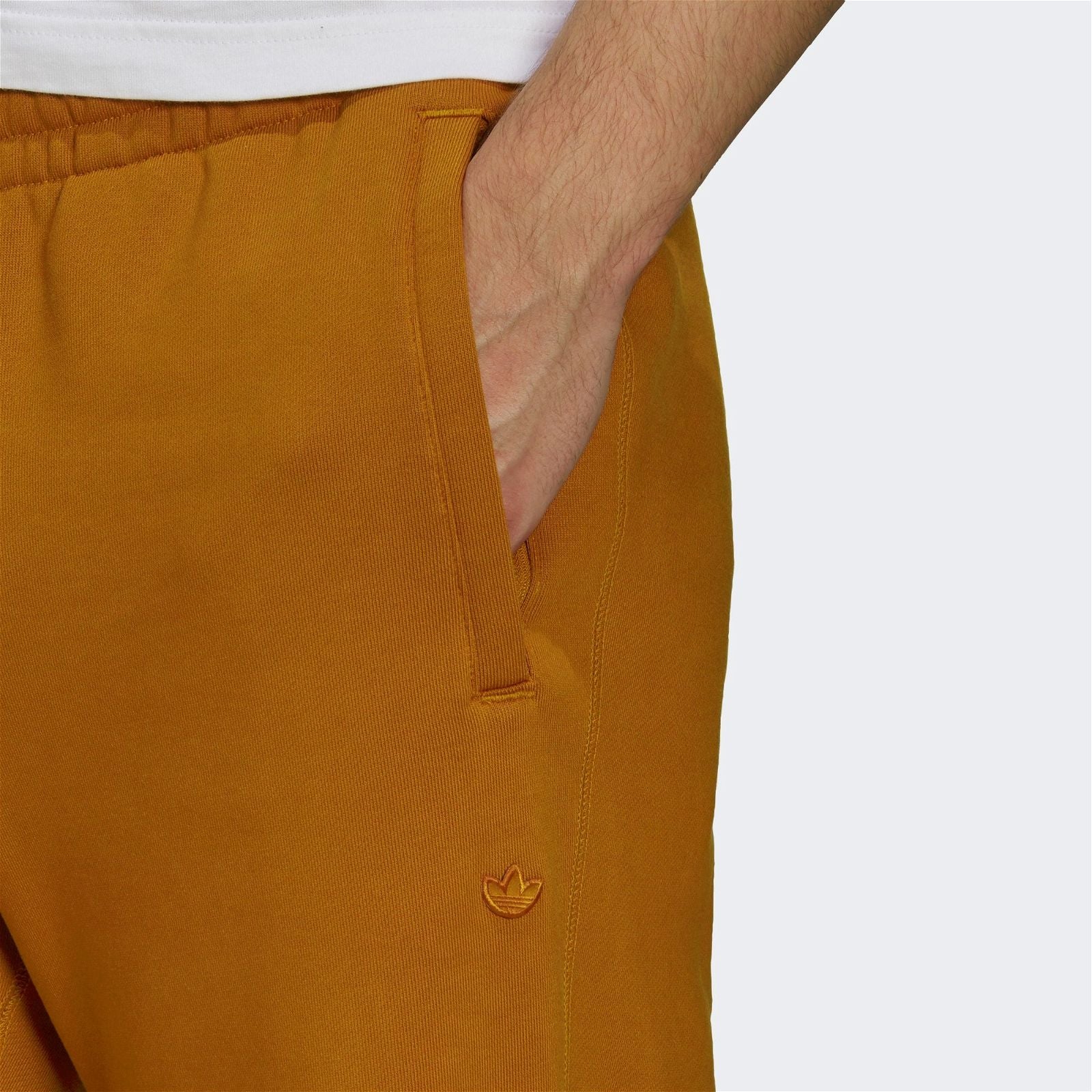adidas Originals Adicolor Trefoil Sweat Joggers - Craft Ochre - Image 4
