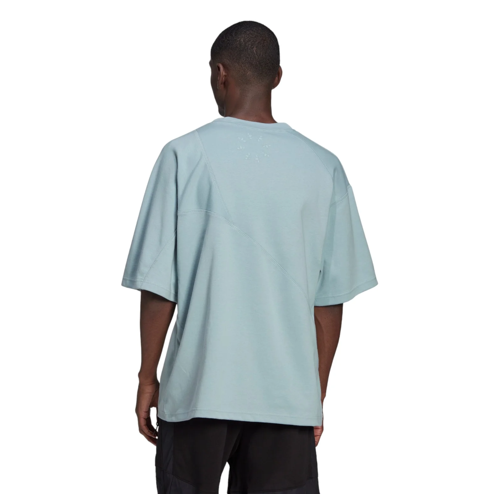 adidas Originals Adicolor Tricot Interlock T-Shirt - Blue - Image 3