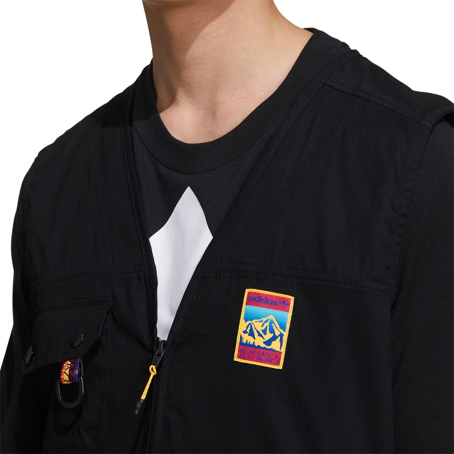 adidas Originals Adiplore 2.0 Gilet - Black - Image 4