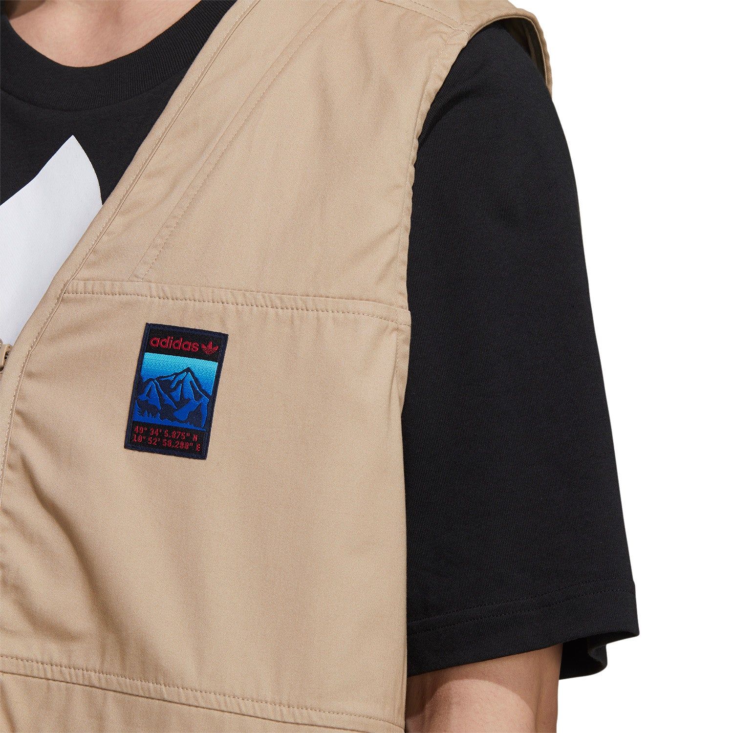 adidas Originals Adiplore Gilet - Brown - Image 3