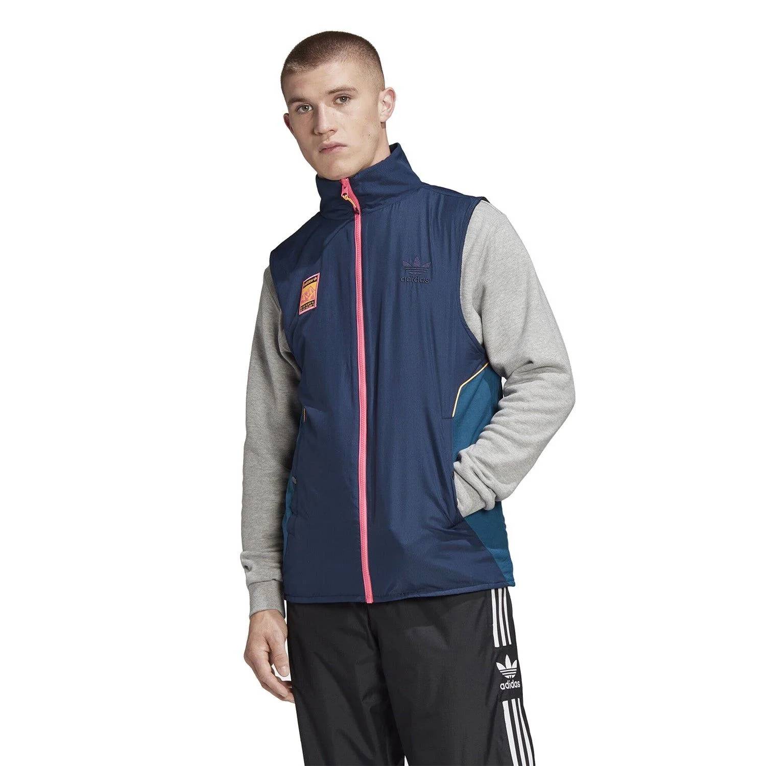 adidas Originals Adiplore Reversible Vest - Multi - Image 3