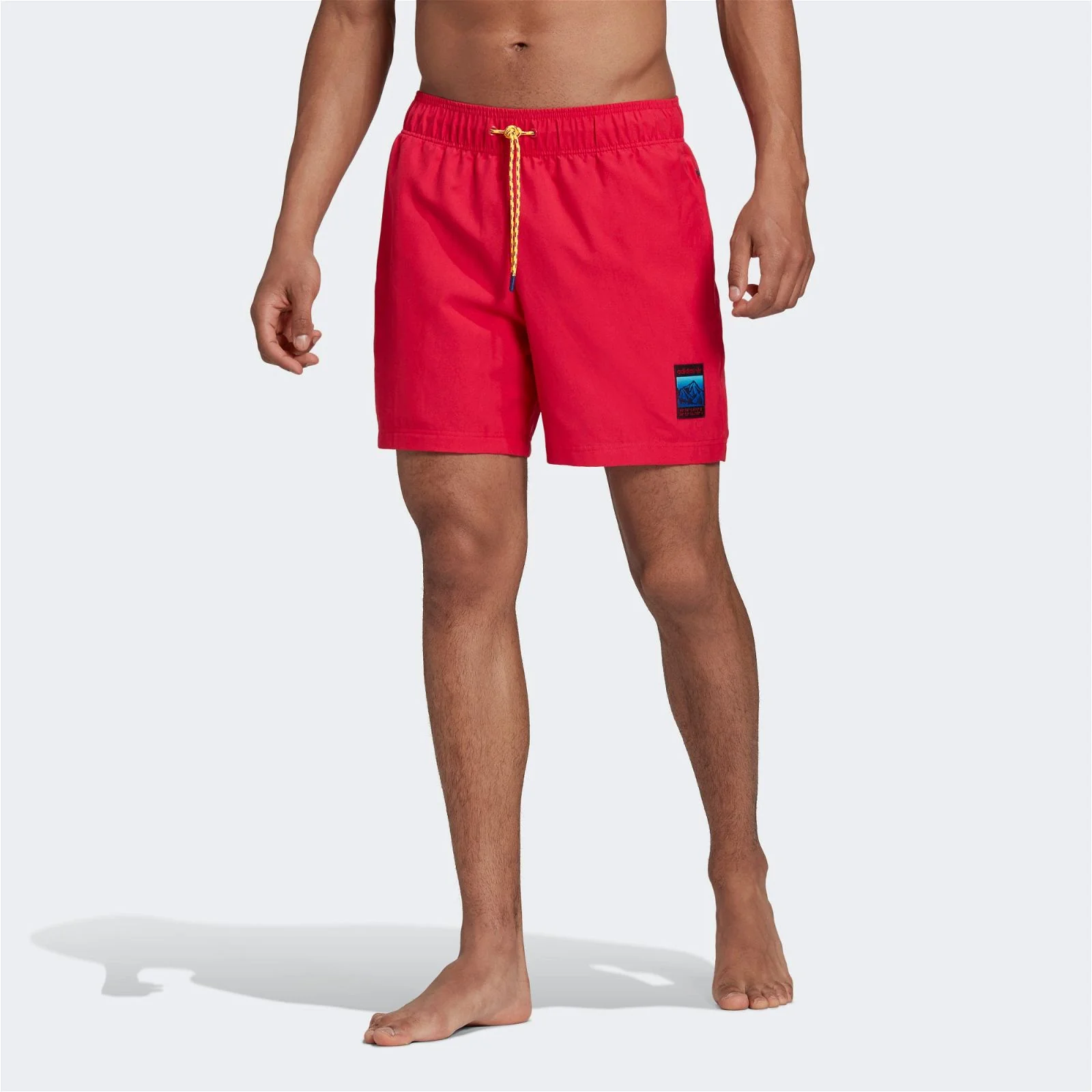 adidas Originals Adiplore Woven Baggies Shorts - Energy Pink - Image 3