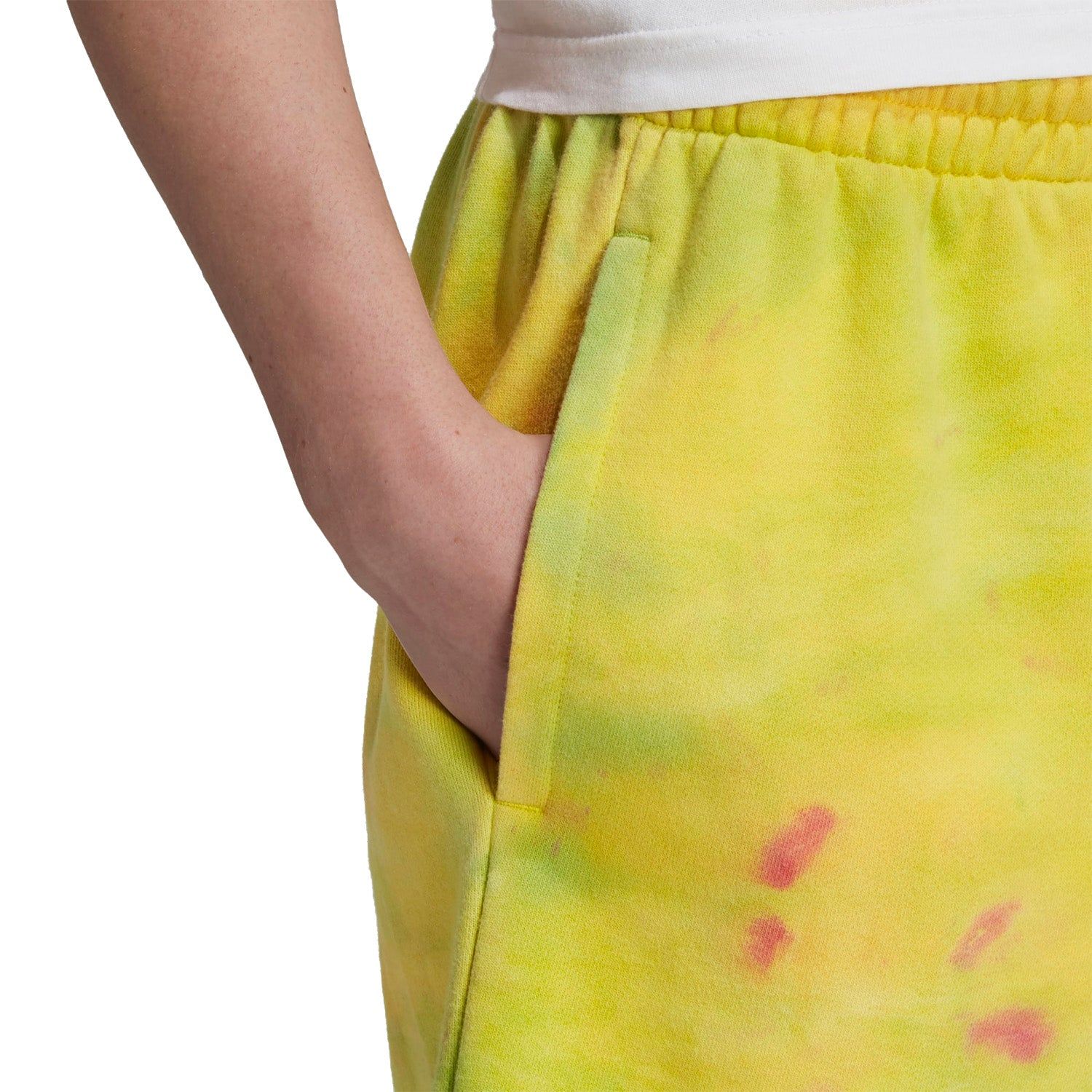 adidas Originals Adiprene Sweat Shorts - Tie-Dye - Image 4