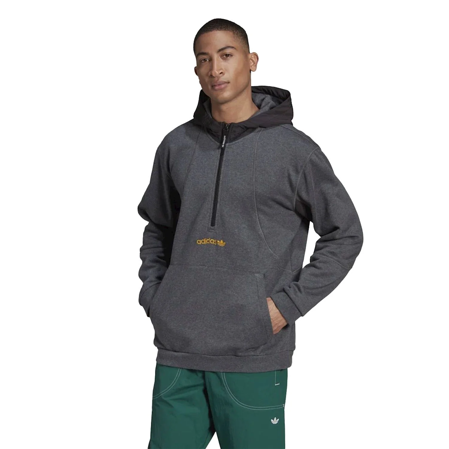 adidas Originals ADV Adventure Field Hoodie - Grey - Image 3