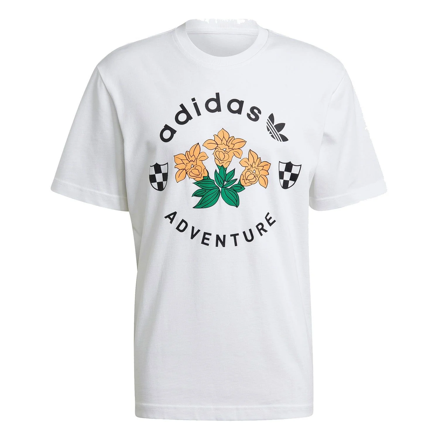 adidas Originals ADV Adventure Flowers T-shirt - White