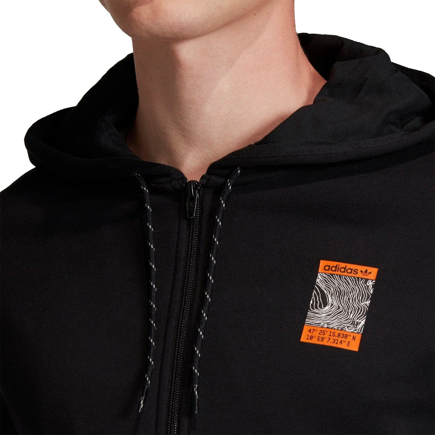 adidas Originals ADV Adventure Full-Zip Hoodie - Black - Image 4