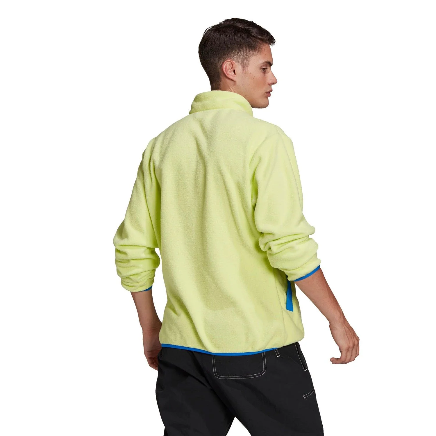 adidas Originals ADV Adventure Half Zip Fleece - Semi Frozen Yellow - Image 3