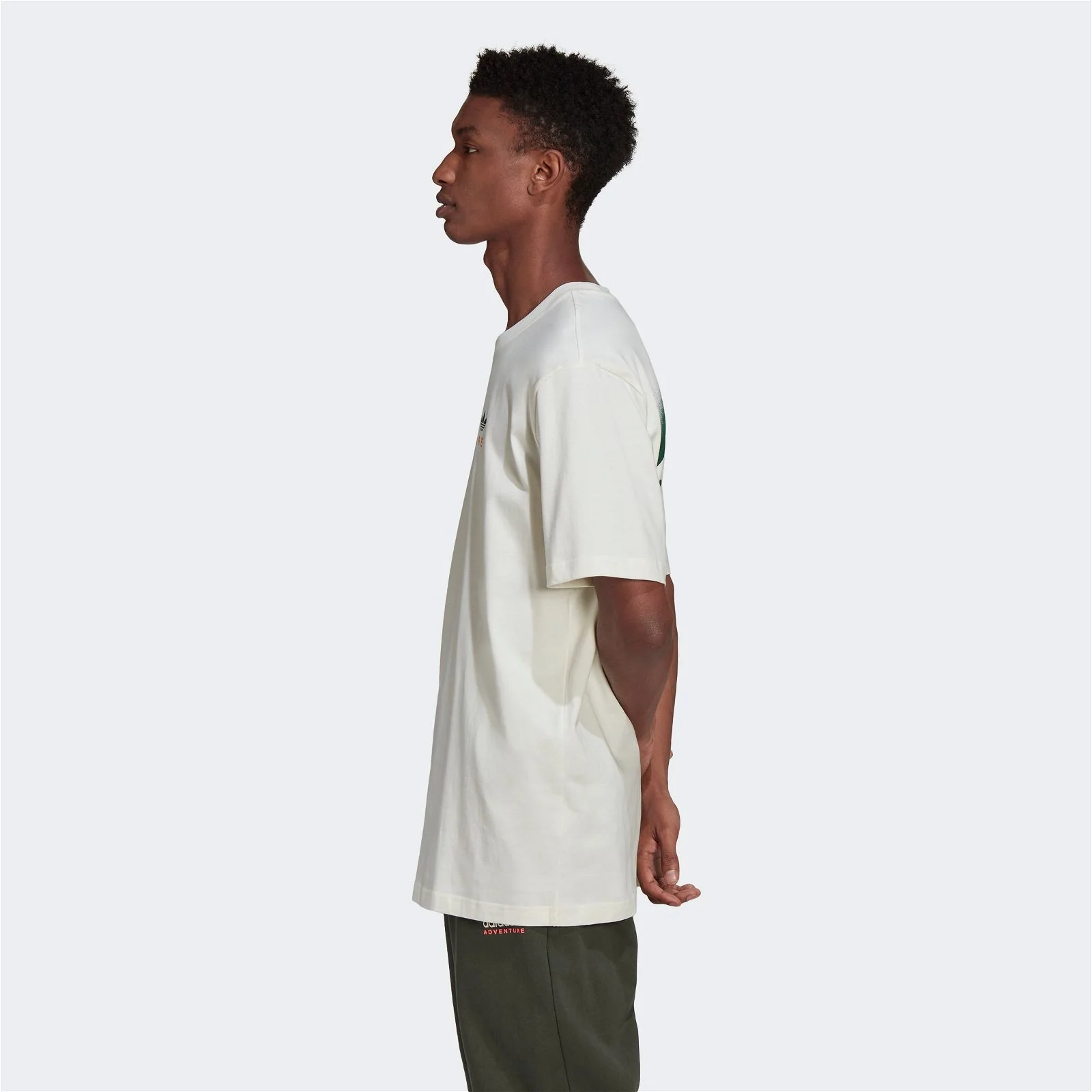 adidas Originals ADV Adventure Mountain Spray Tee - Off White - Image 4