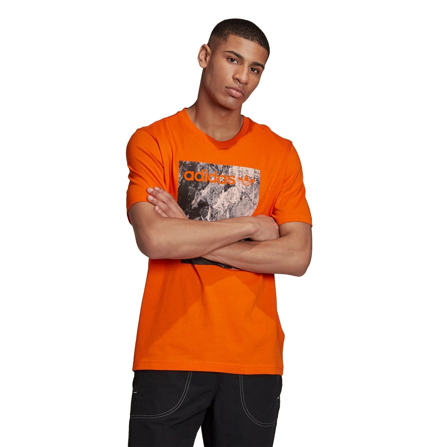 adidas Originals ADV Adventure T-Shirt - Orange - Image 3