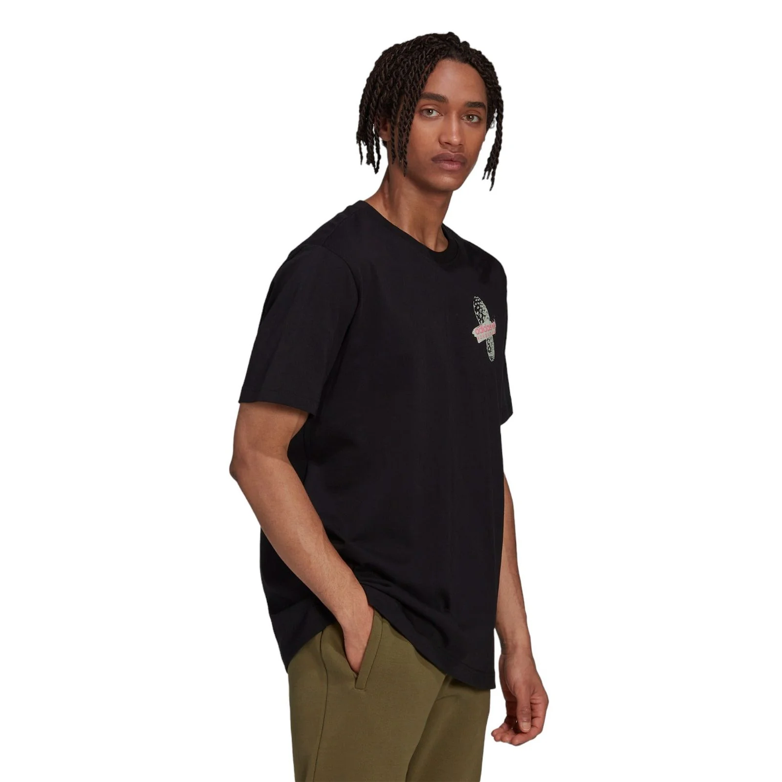 adidas Originals ADV Adventure Trail Tee - Black - Image 4
