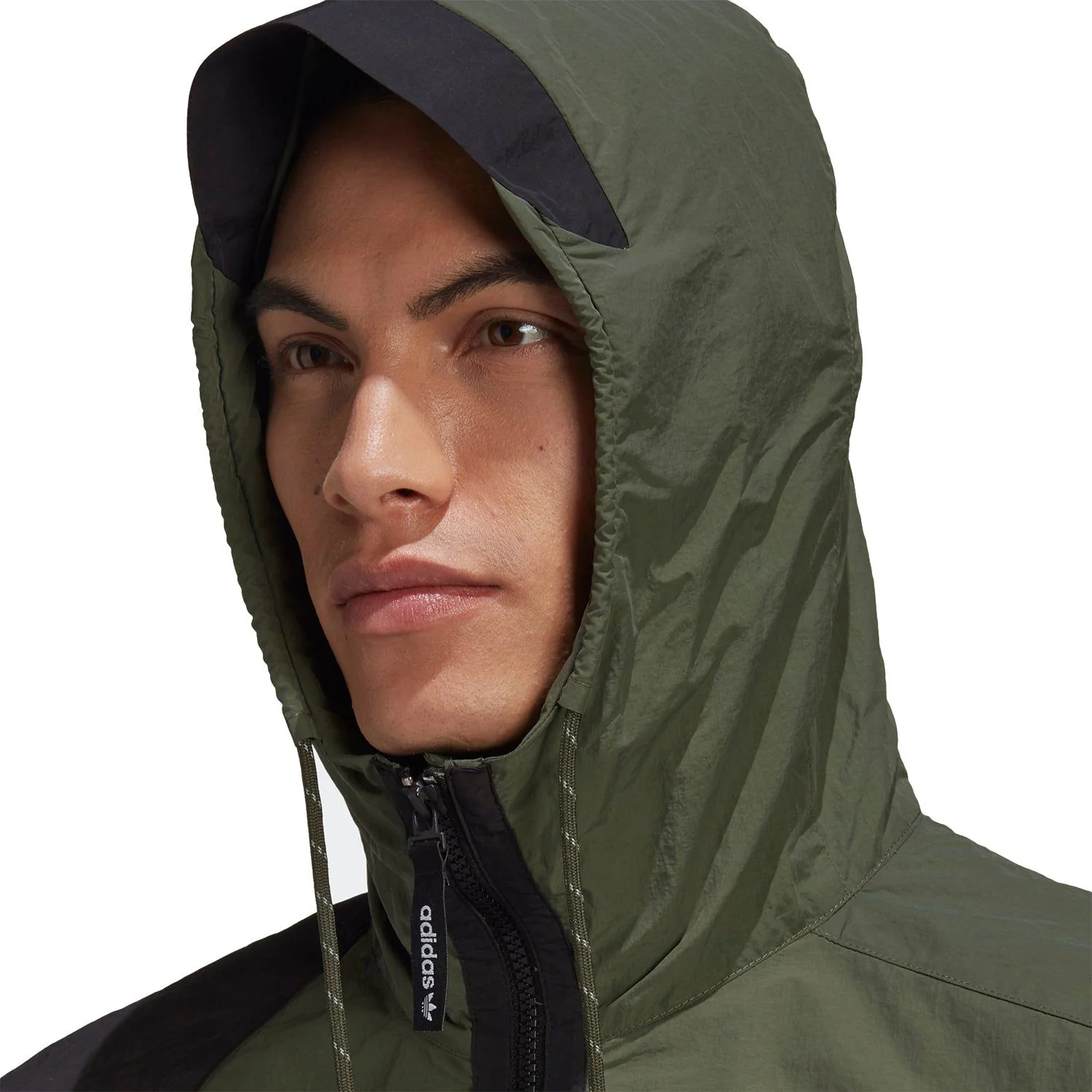 adidas Originals ADV Zip Windbreaker - Base Green - Image 7