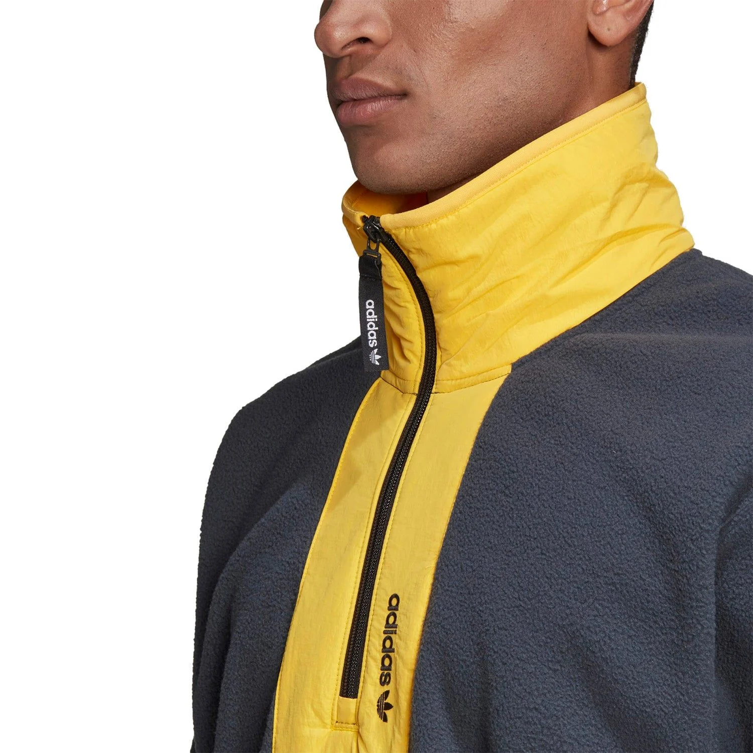 adidas Originals Adventure ADV Block Fleece - Black - Image 4