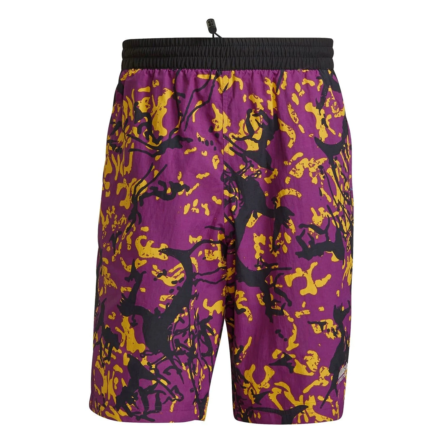 adidas Originals Adventure Archive Printed Woven Shorts - Purple