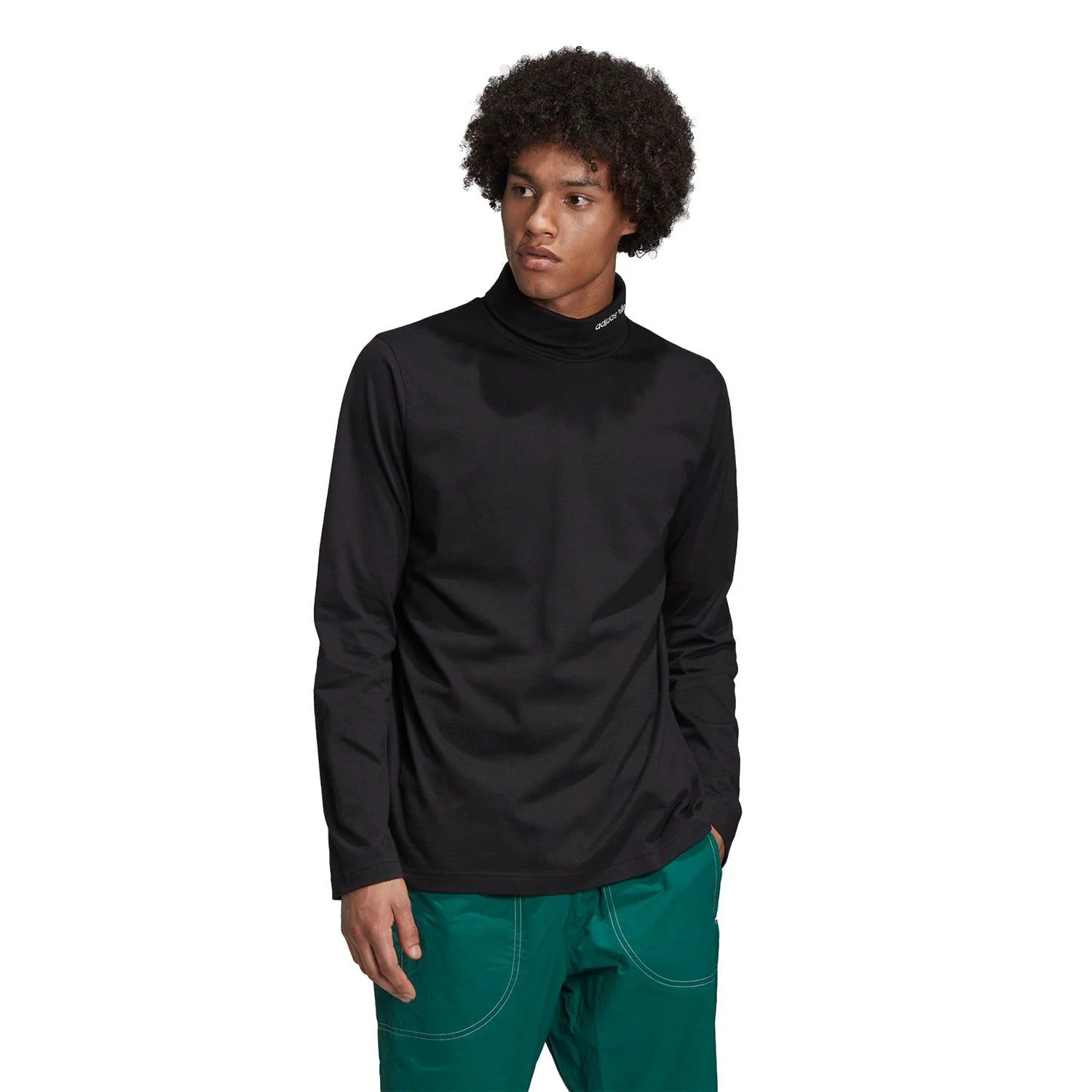 adidas Originals Adventure Base Layer Tee - Black - Image 3