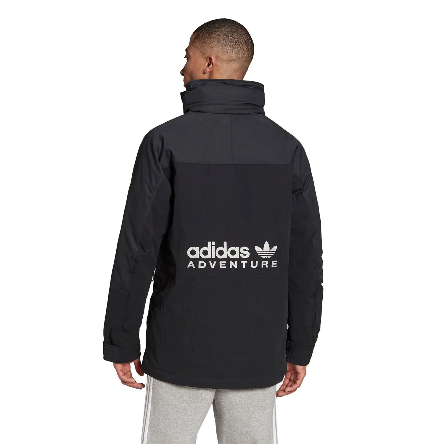 adidas Originals Adventure Blocked Outdoor Jacket - Black - Image 2